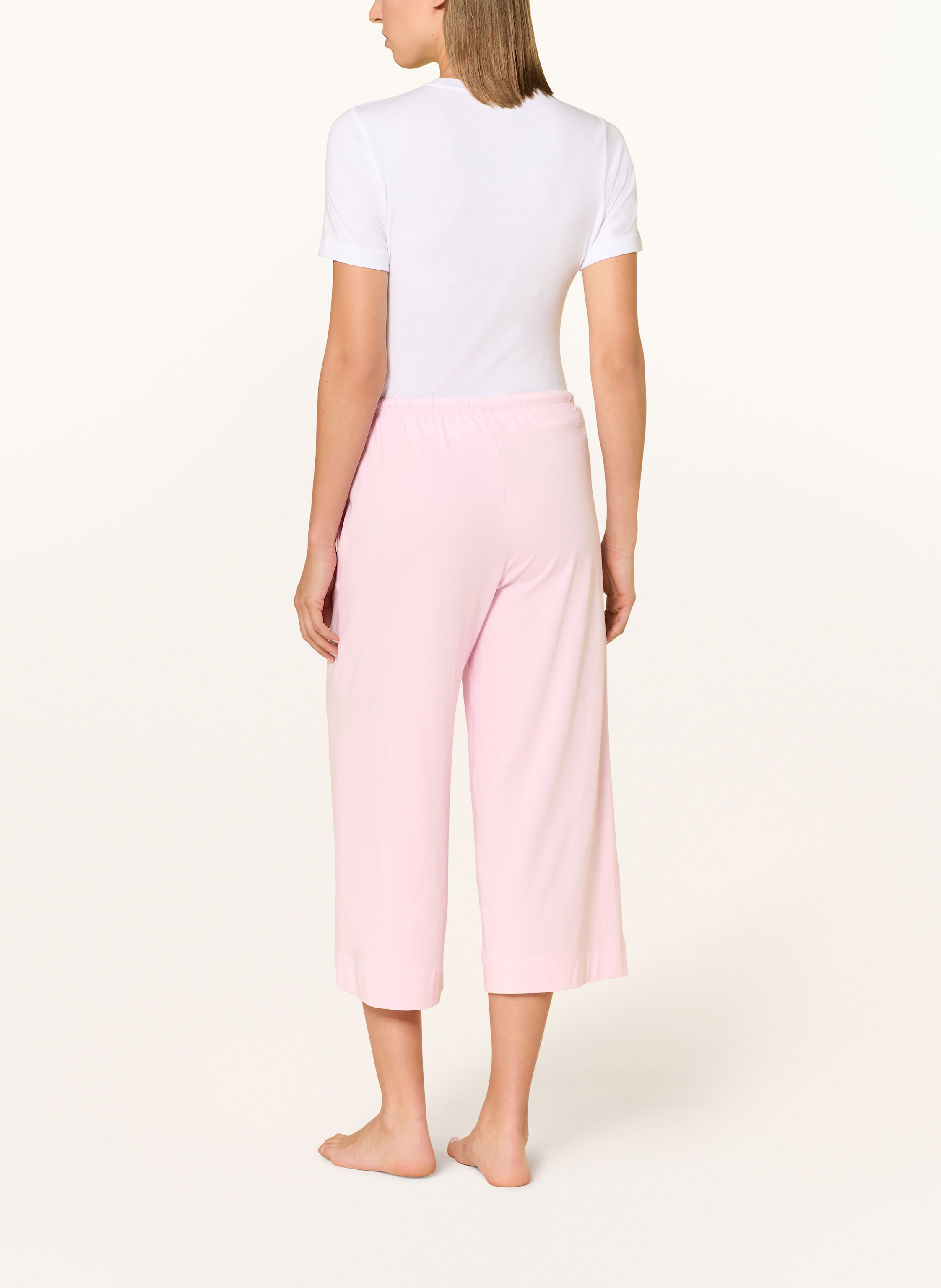 Thumbnail - Mey 3/4-Schlafhose Serie Solid Love rosa