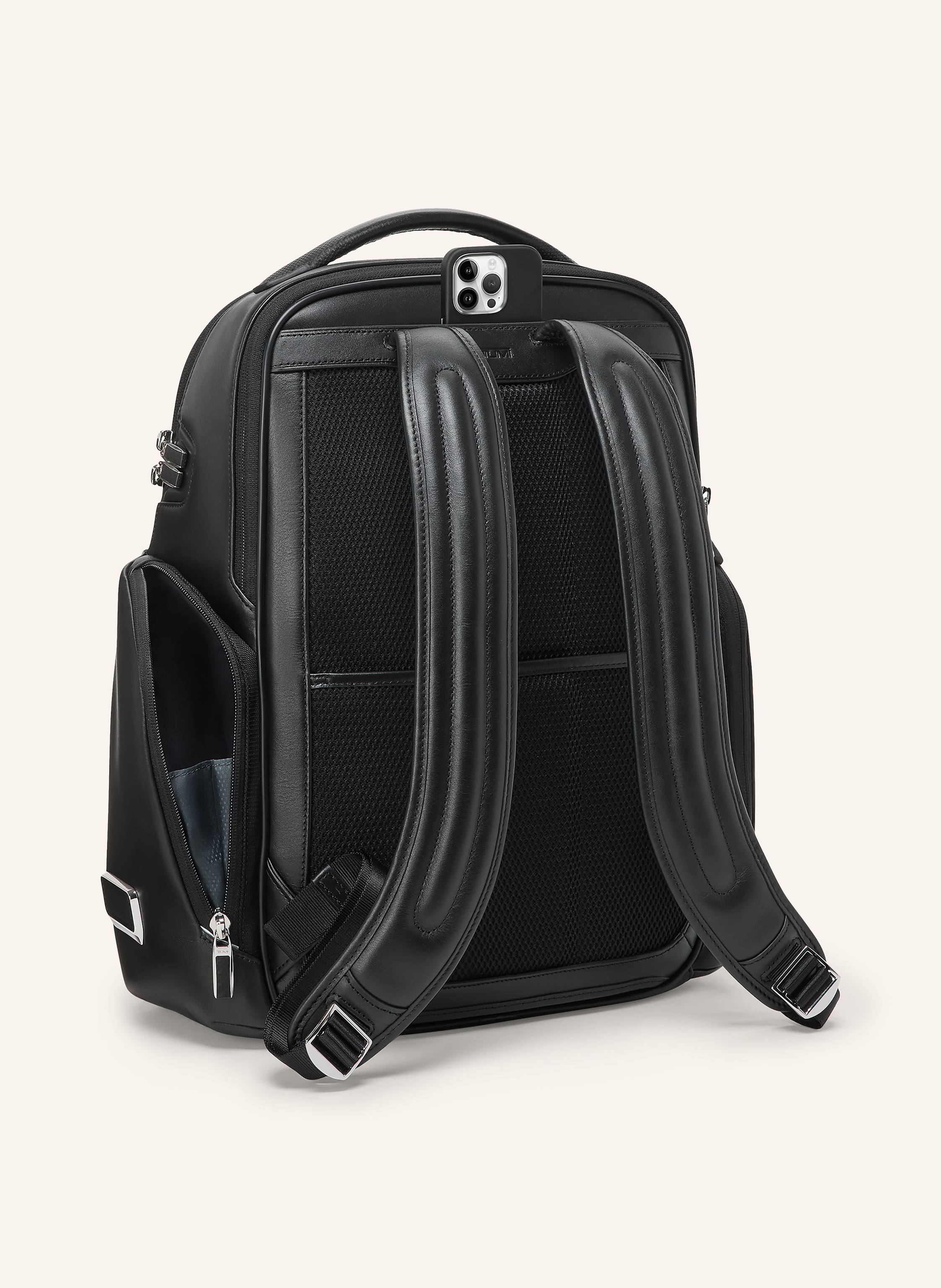 Thumbnail - Tumi Arrive Rucksack Barker Large Mit Laptop-Fach schwarz
