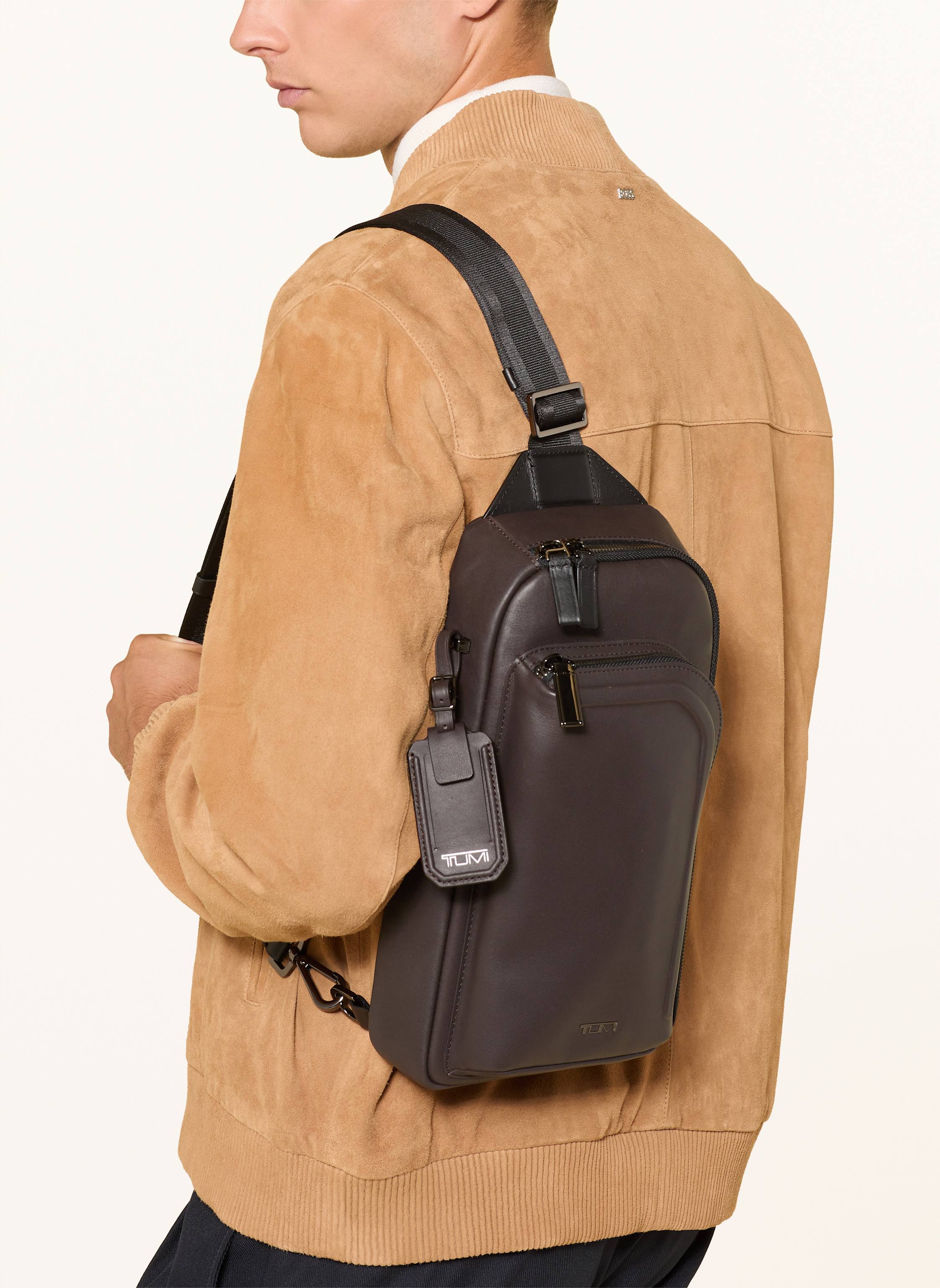 Thumbnail - Tumi Harrison Umhängetasche Gregory Sling braun