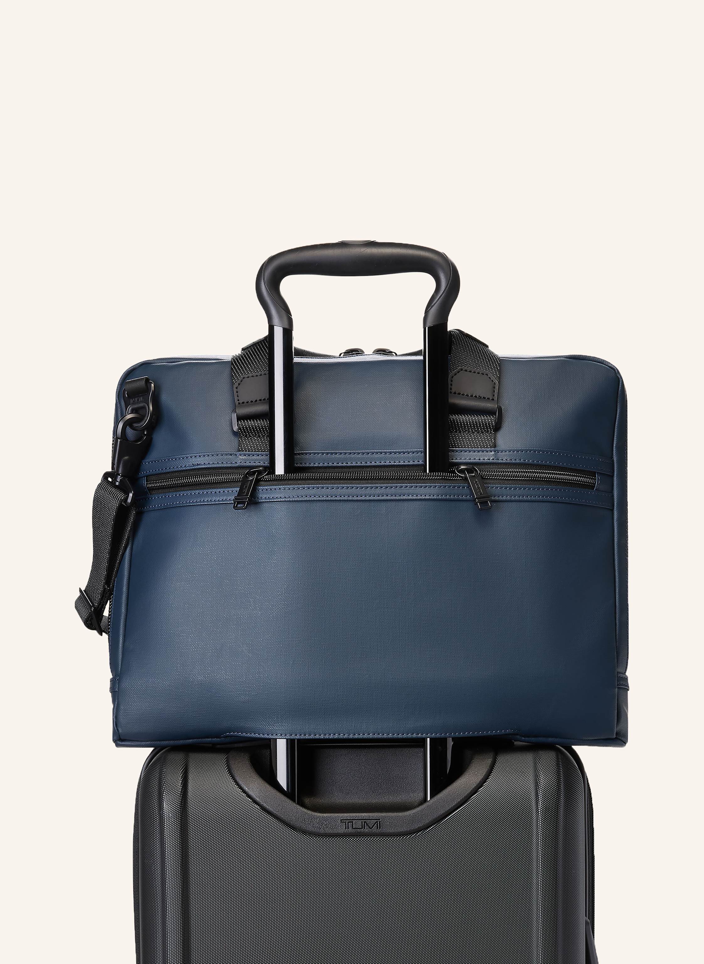 Thumbnail - Tumi Alpha Bravo Laptop-Tasche Academy Brief blau