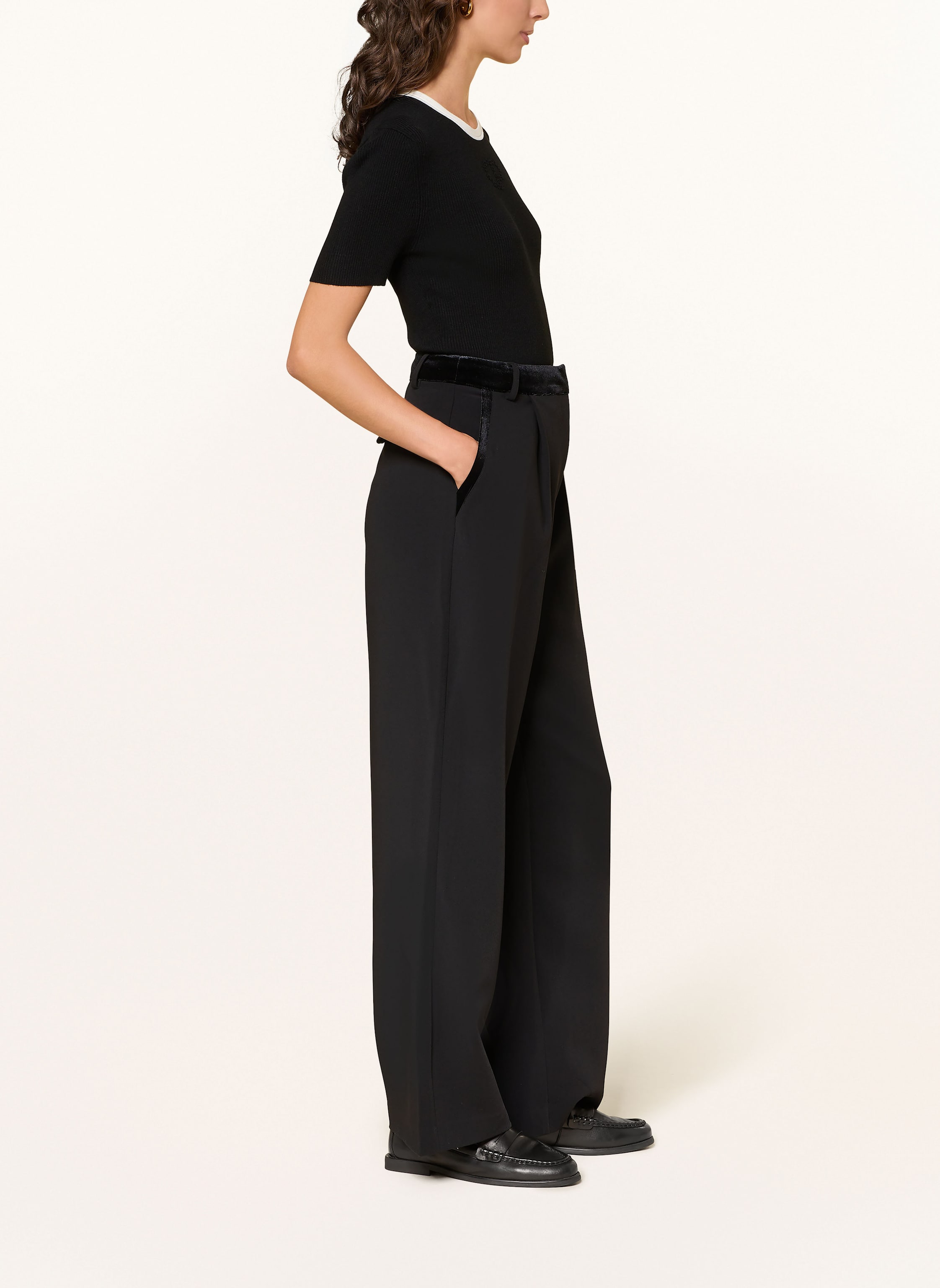 Thumbnail - Claudie Pierlot Marlenehose schwarz