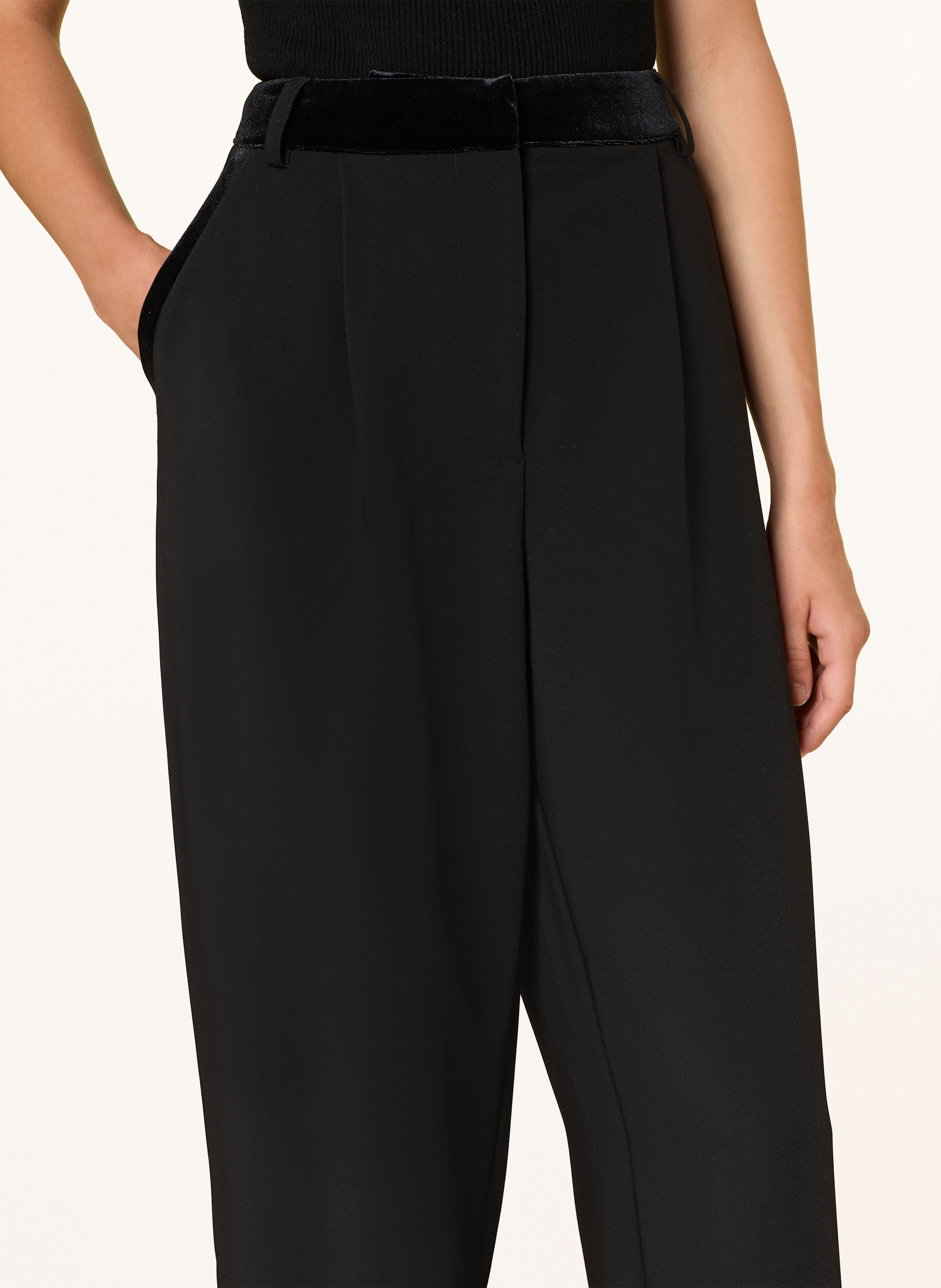 Thumbnail - Claudie Pierlot Marlenehose schwarz