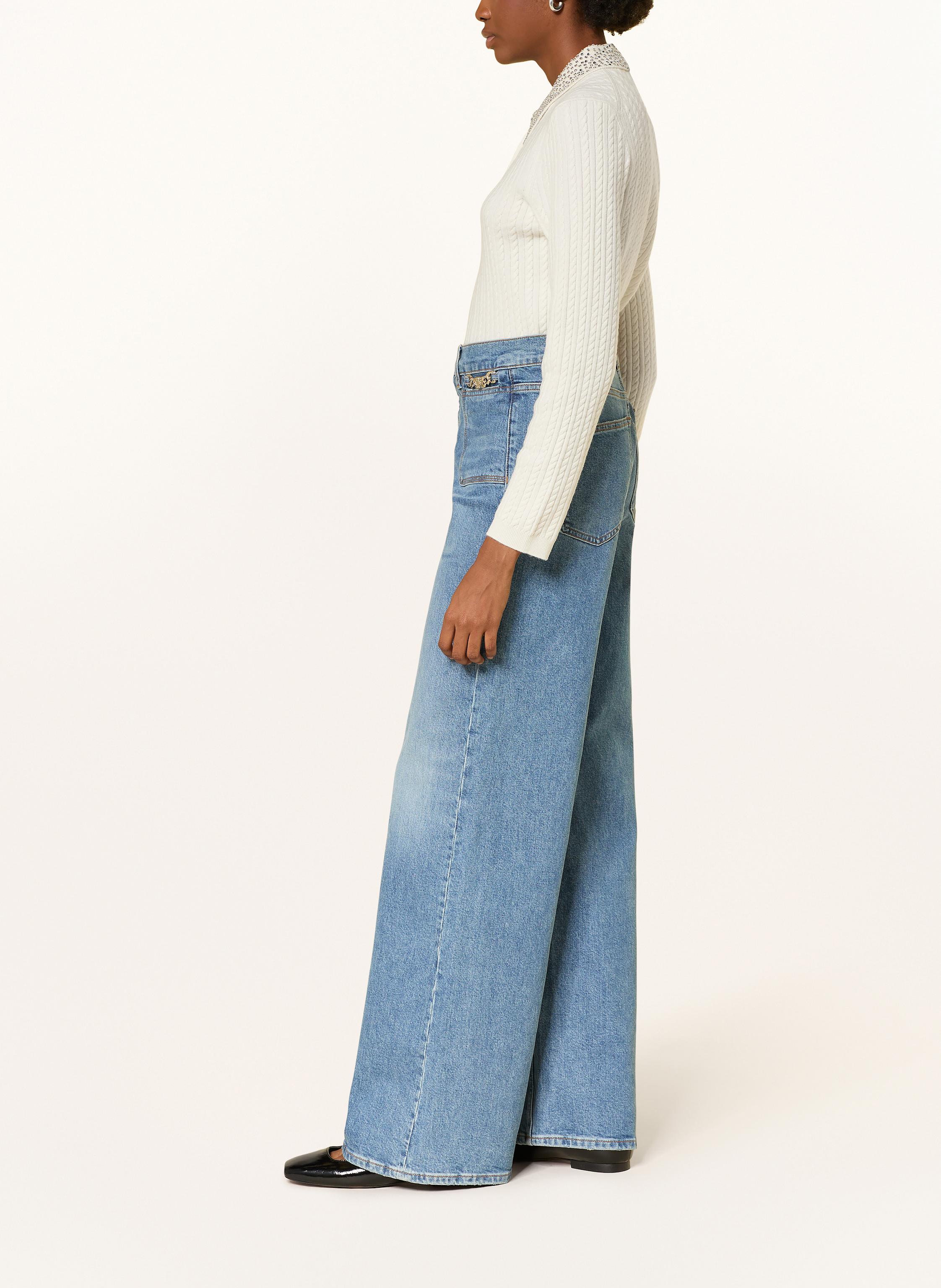 Thumbnail - Maje Wide Leg Jeans blau