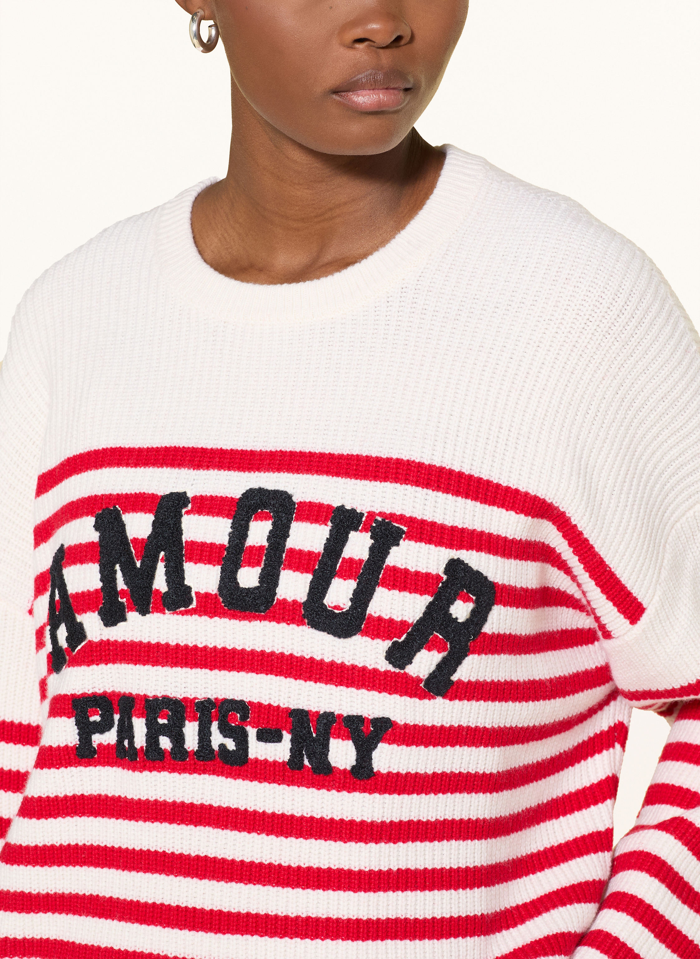 Thumbnail - Maje Pullover weiss