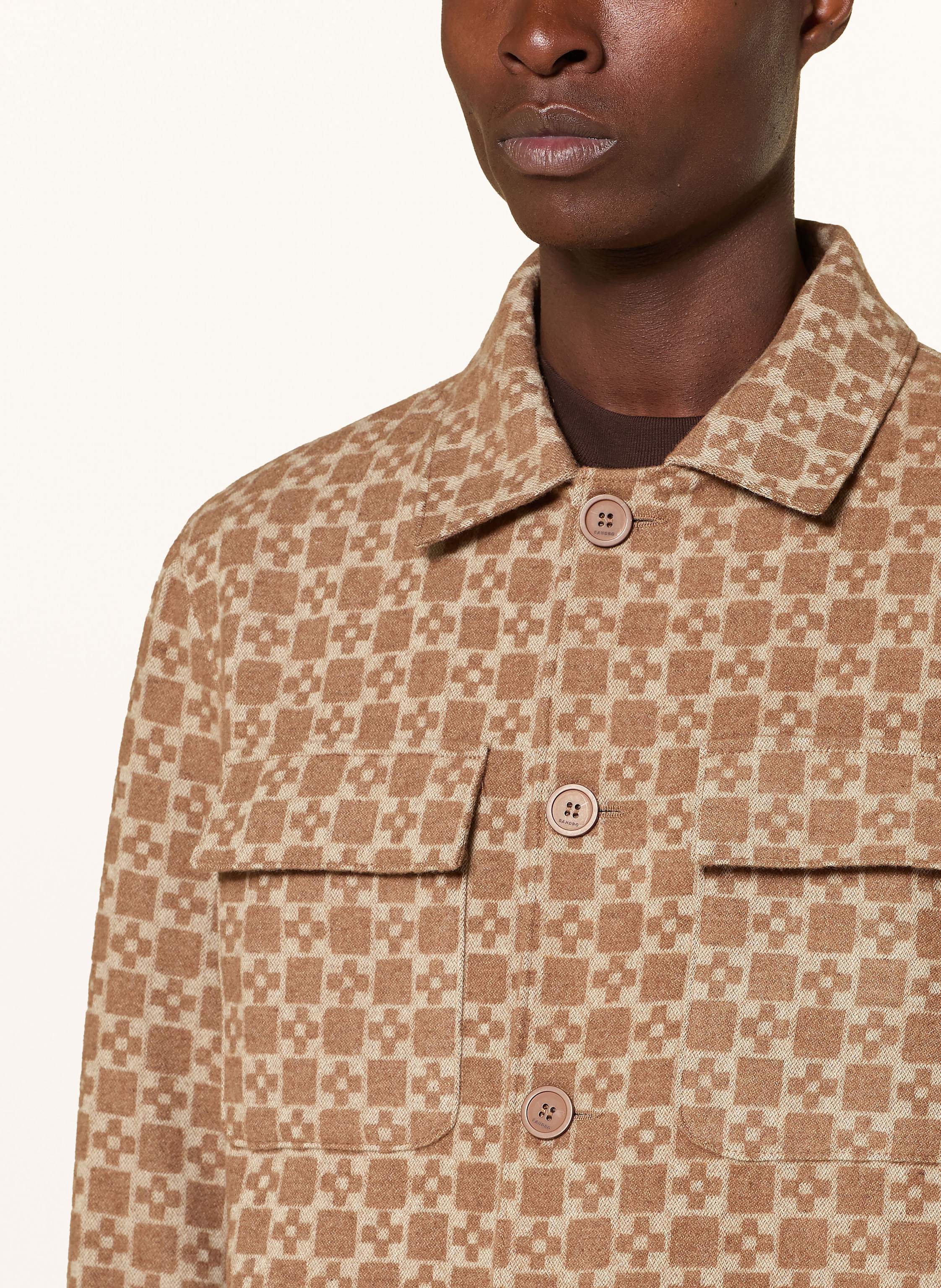 Thumbnail - Sandro Overjacket braun