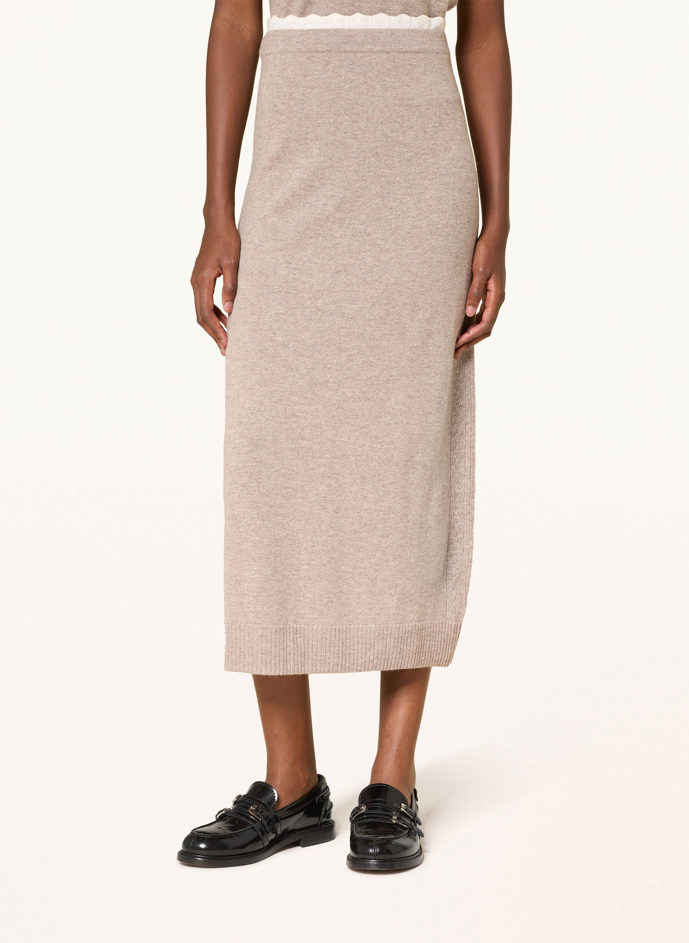 Thumbnail - Sandro Strickrock beige