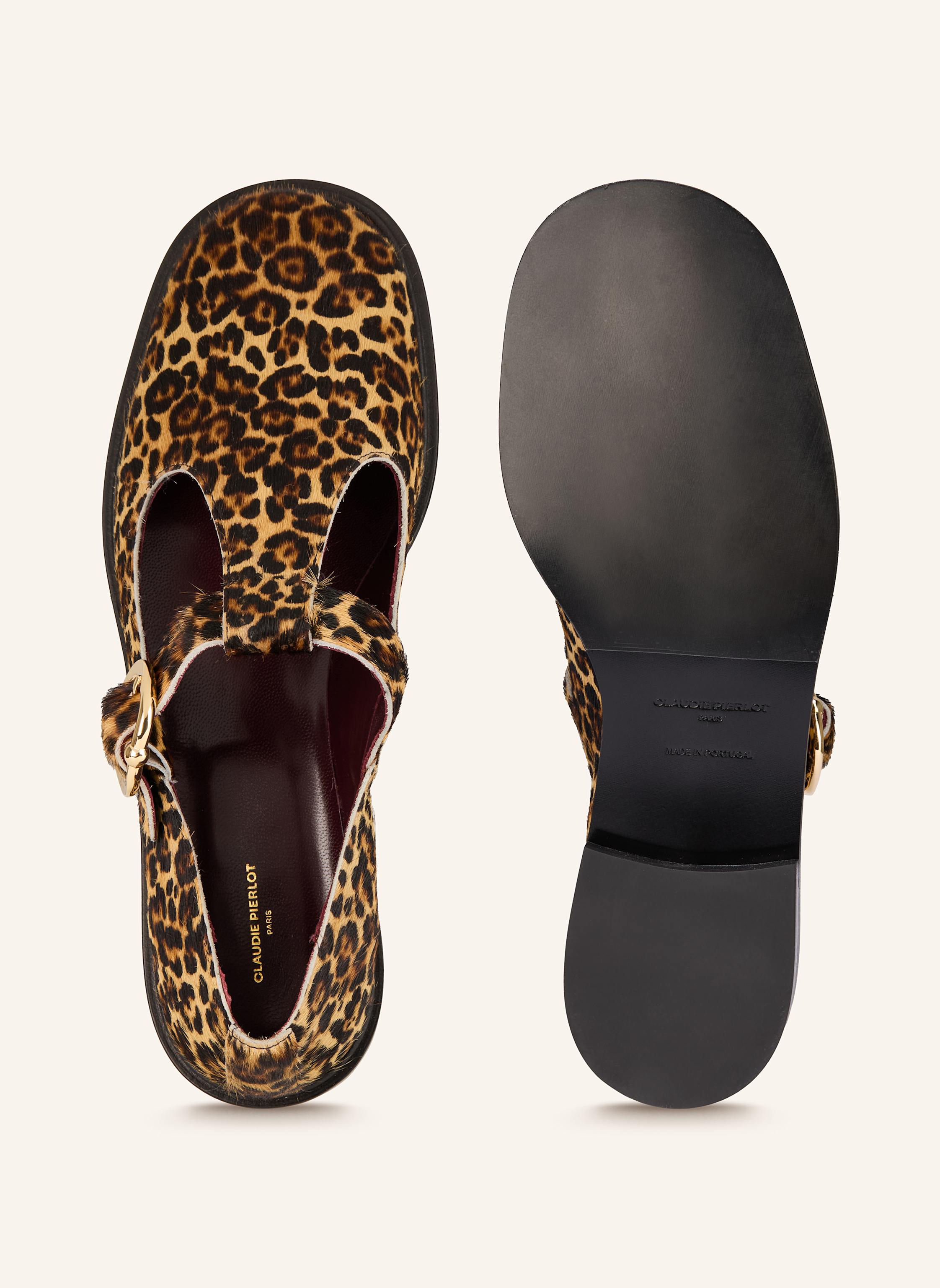 Thumbnail - Claudie Pierlot Mary-Jane-Pumps braun