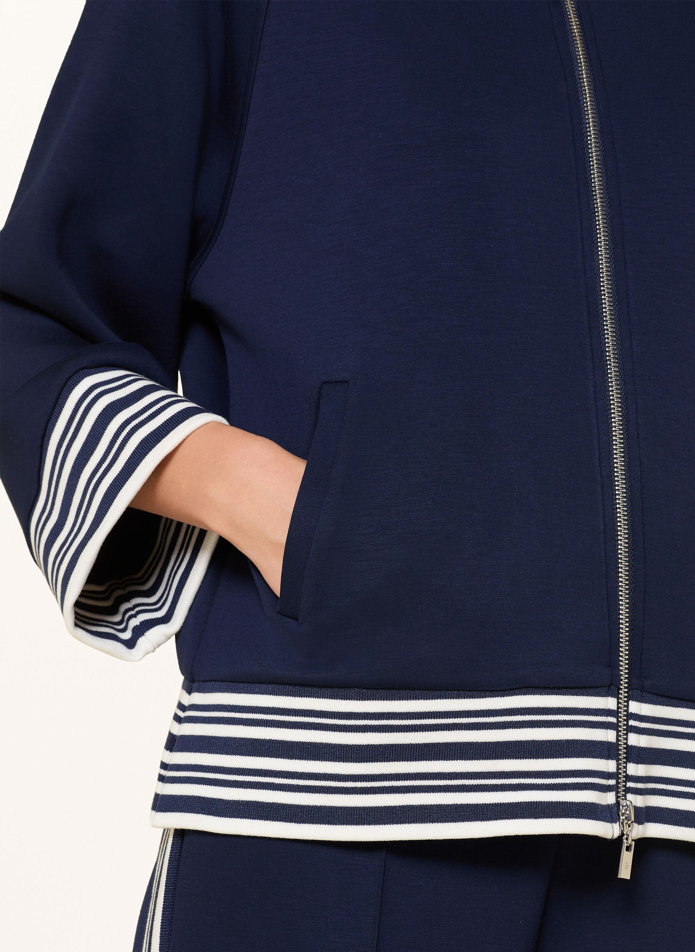 Thumbnail - Joseph Ribkoff Sweatjacke Mit 3/4-Arm blau