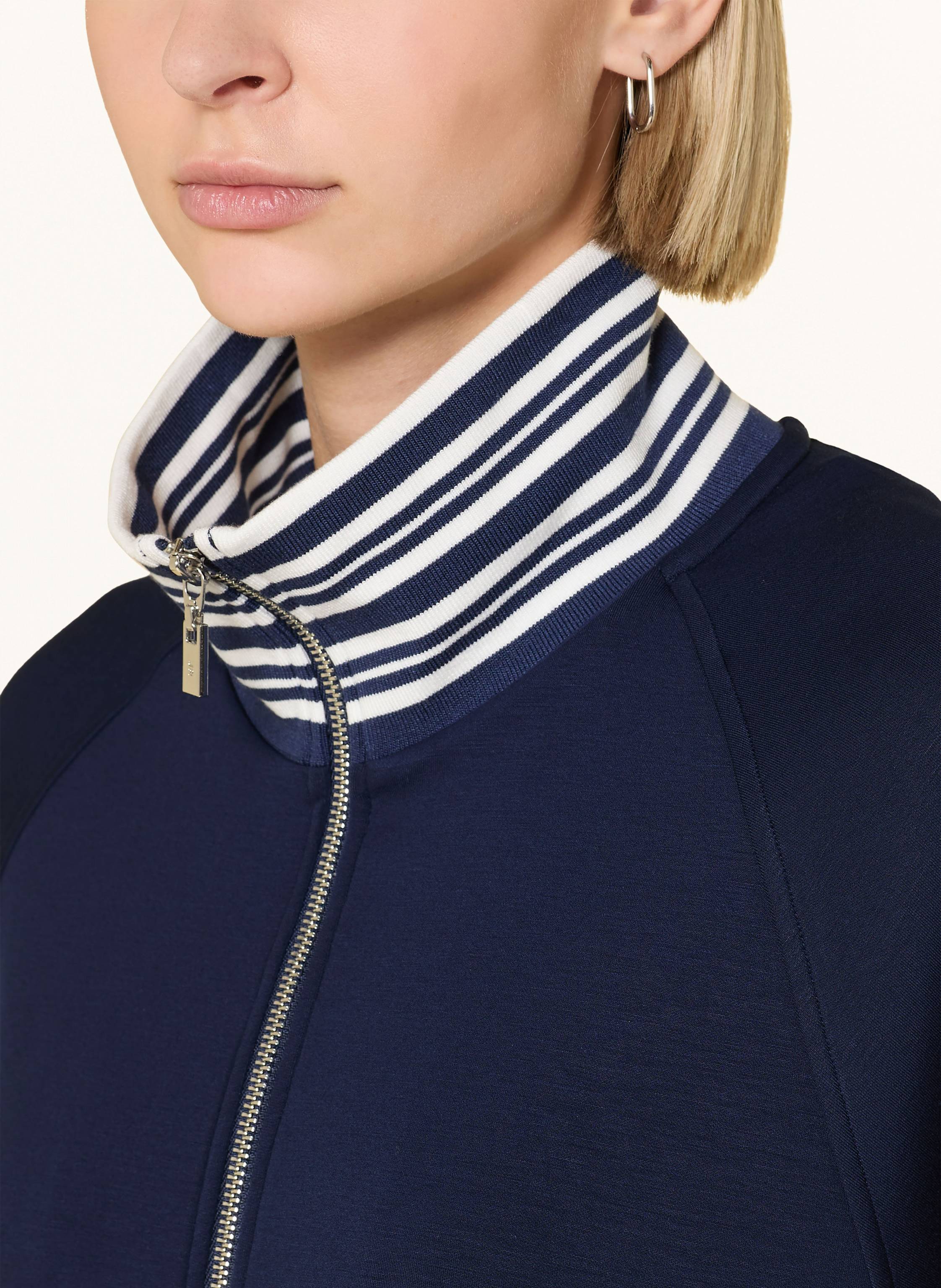 Thumbnail - Joseph Ribkoff Sweatjacke Mit 3/4-Arm blau