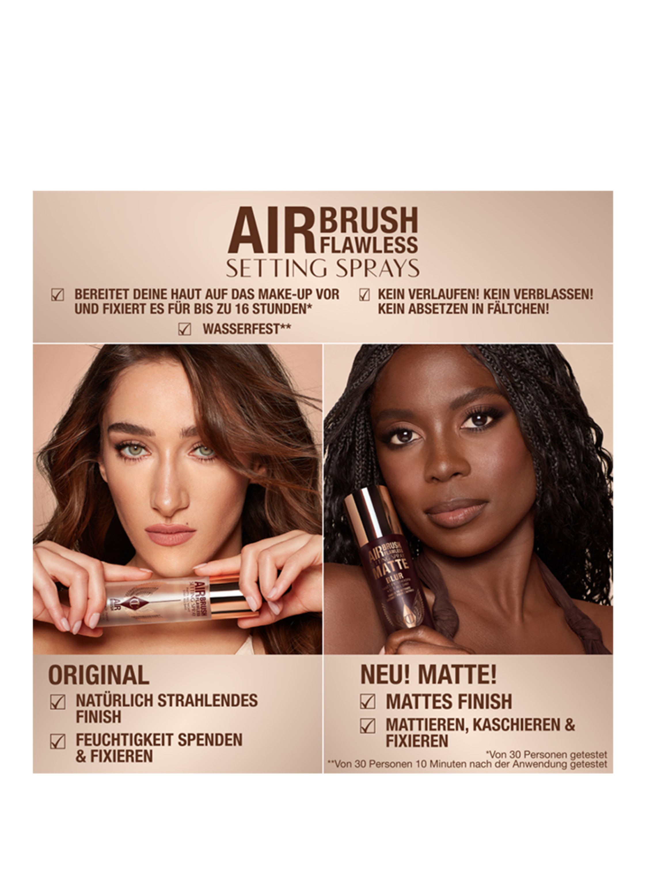 Thumbnail - Charlotte Tilbury Airbrush Flawless Finish Setting Spray Matte 100 ml
