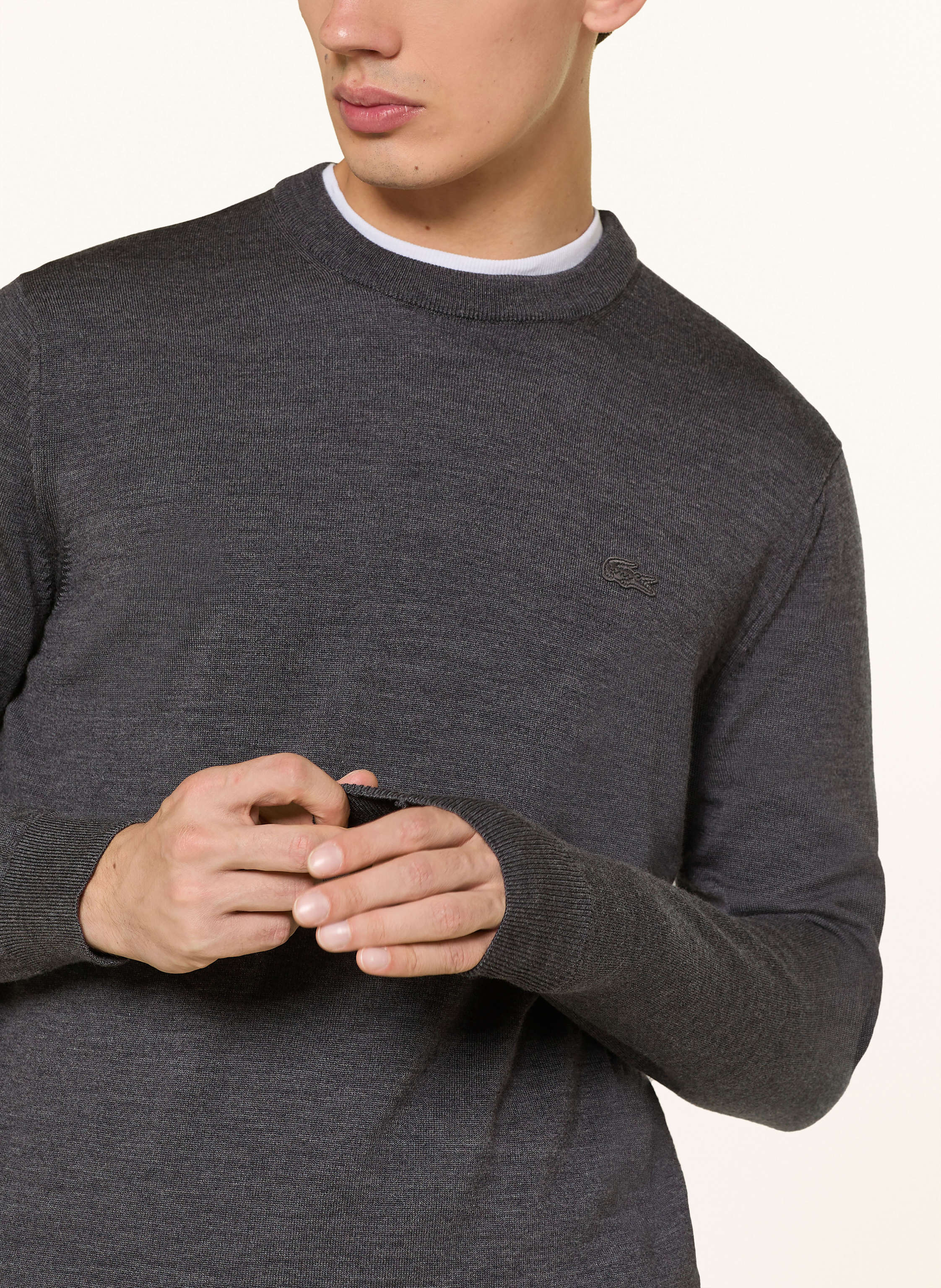 Thumbnail - Lacoste Pullover grau