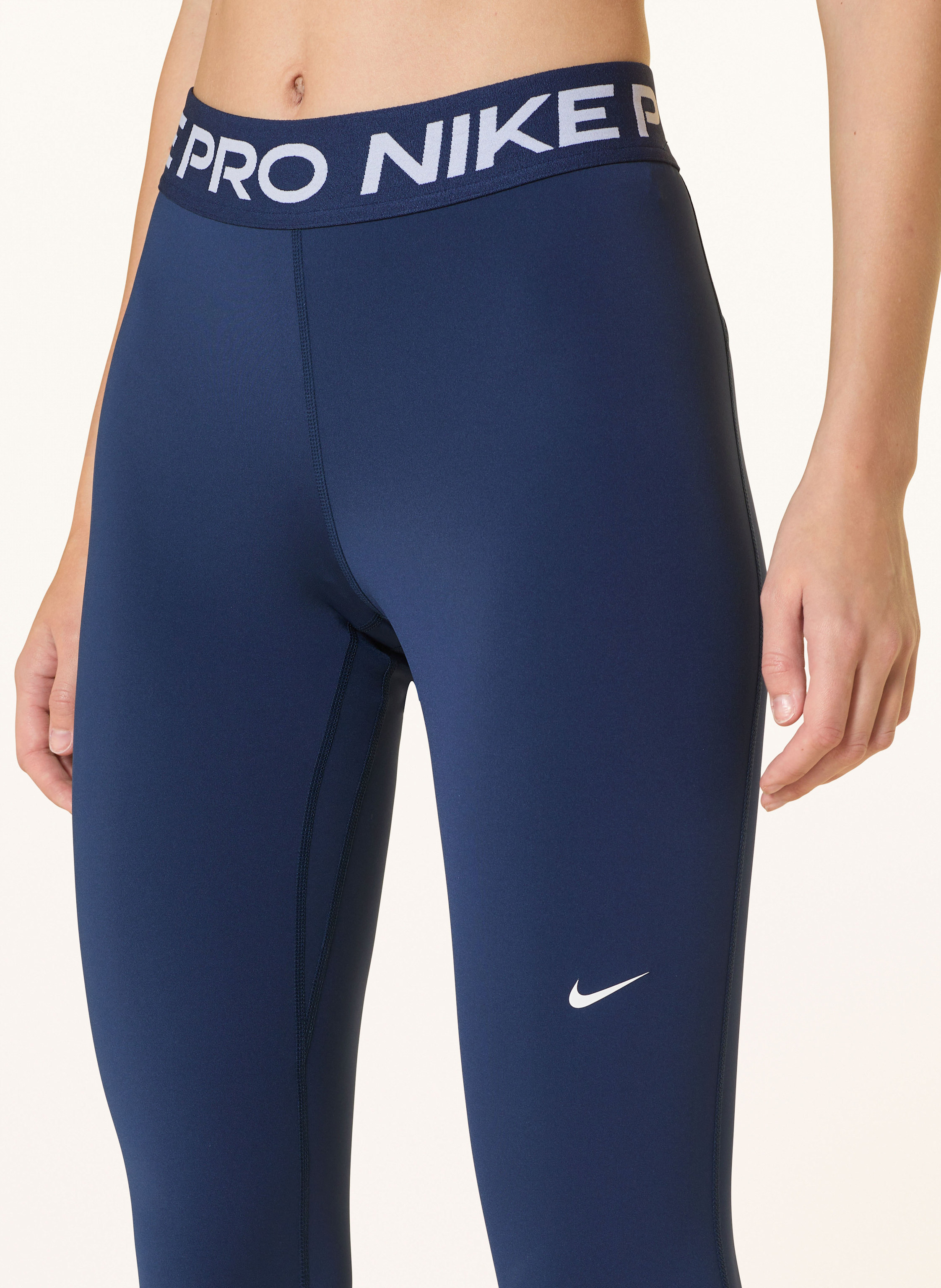 Thumbnail - Nike Tights Nike Pro Mit Mesh blau