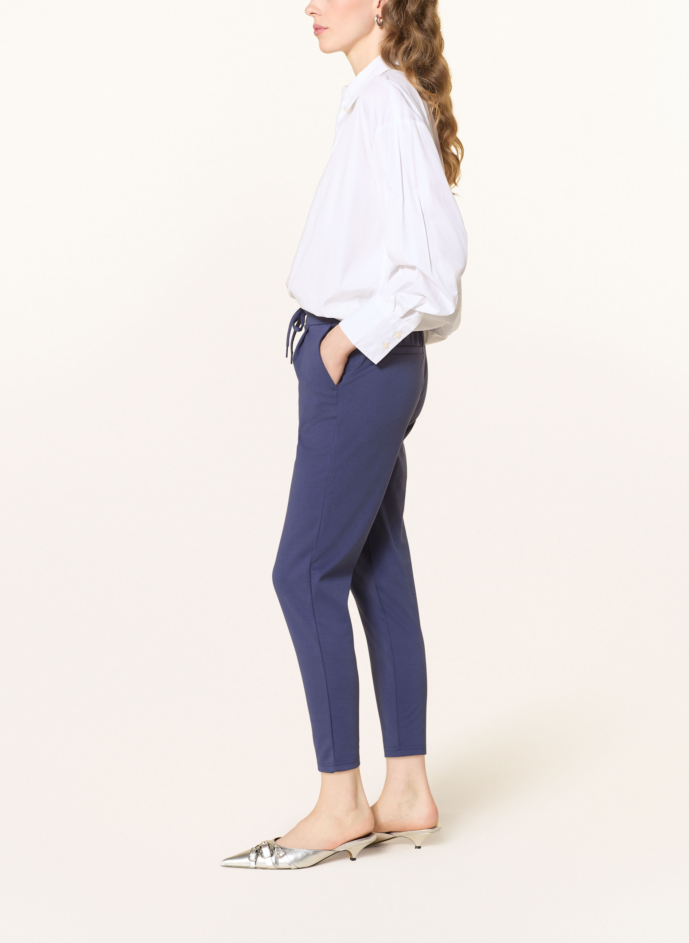 Thumbnail - Ichi Hose Im Jogging-Stil Ihkate blau