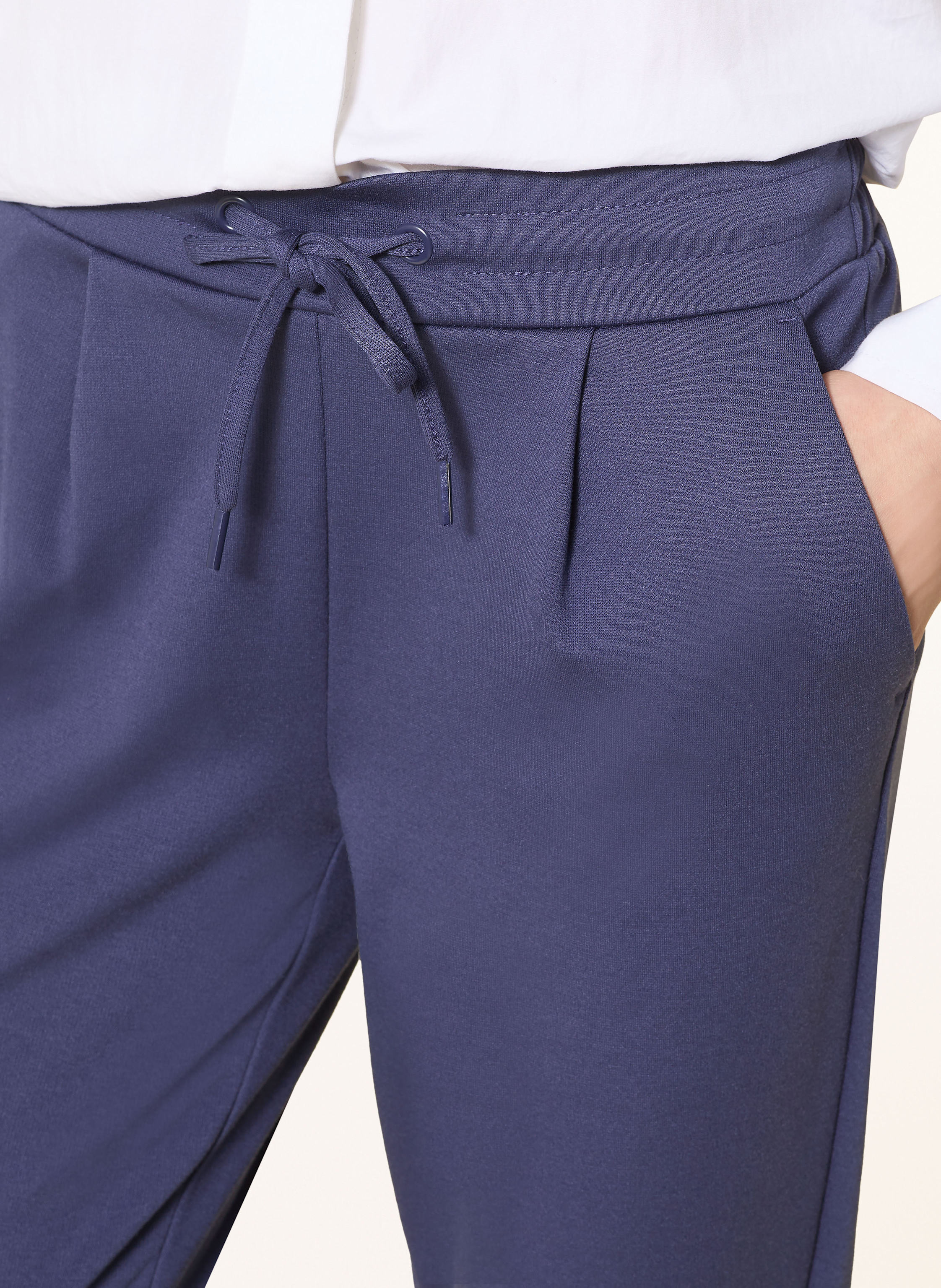 Thumbnail - Ichi Hose Im Jogging-Stil Ihkate blau