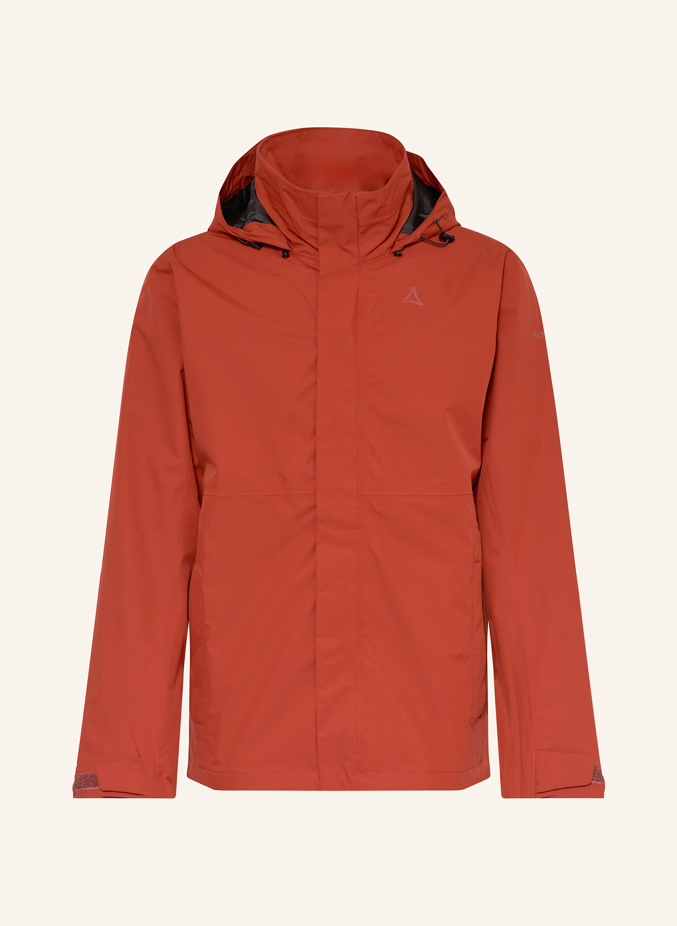 Schöffel Regenjacke rot