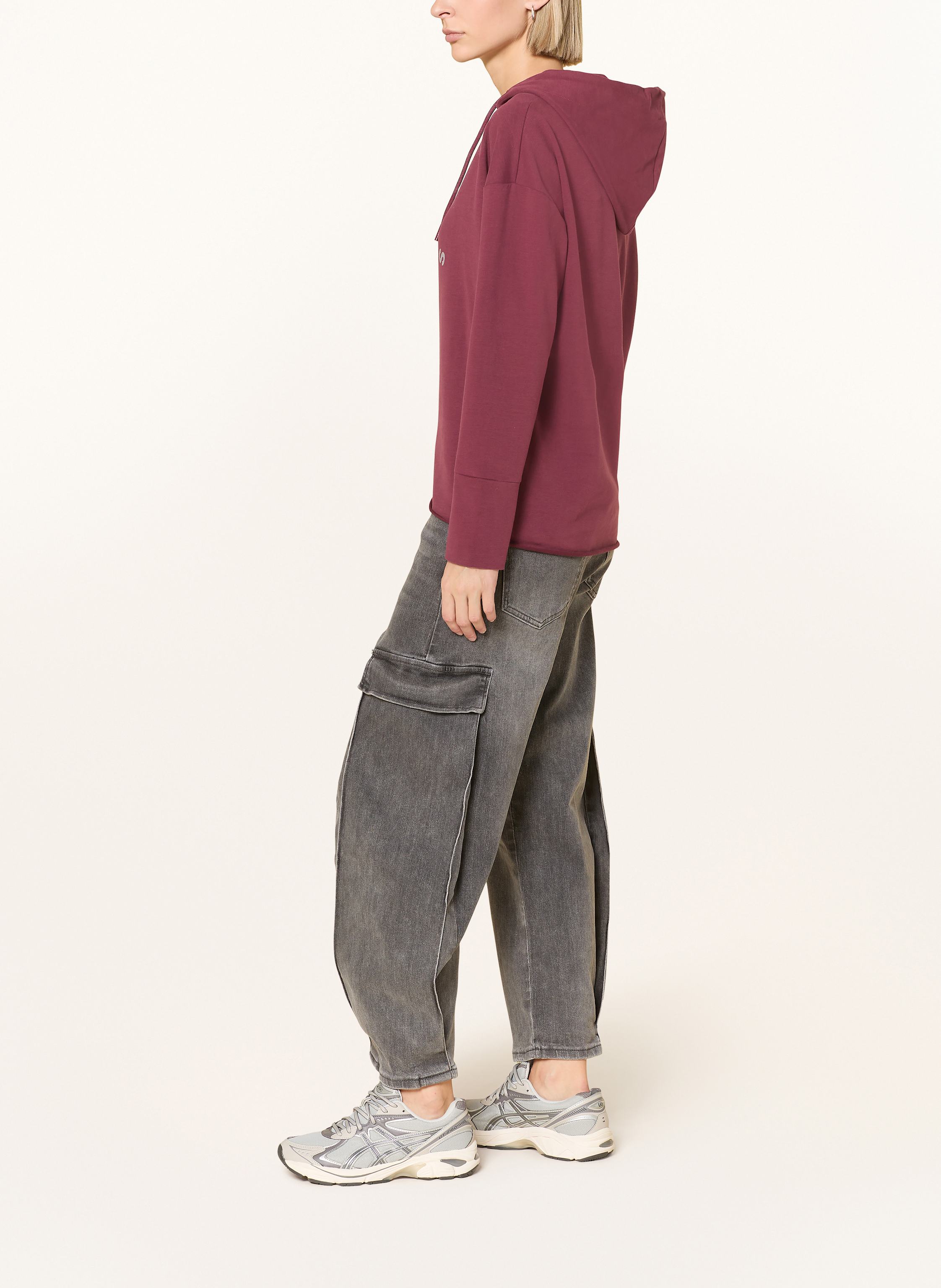 Thumbnail - Elbsand Hoodie Daris rot