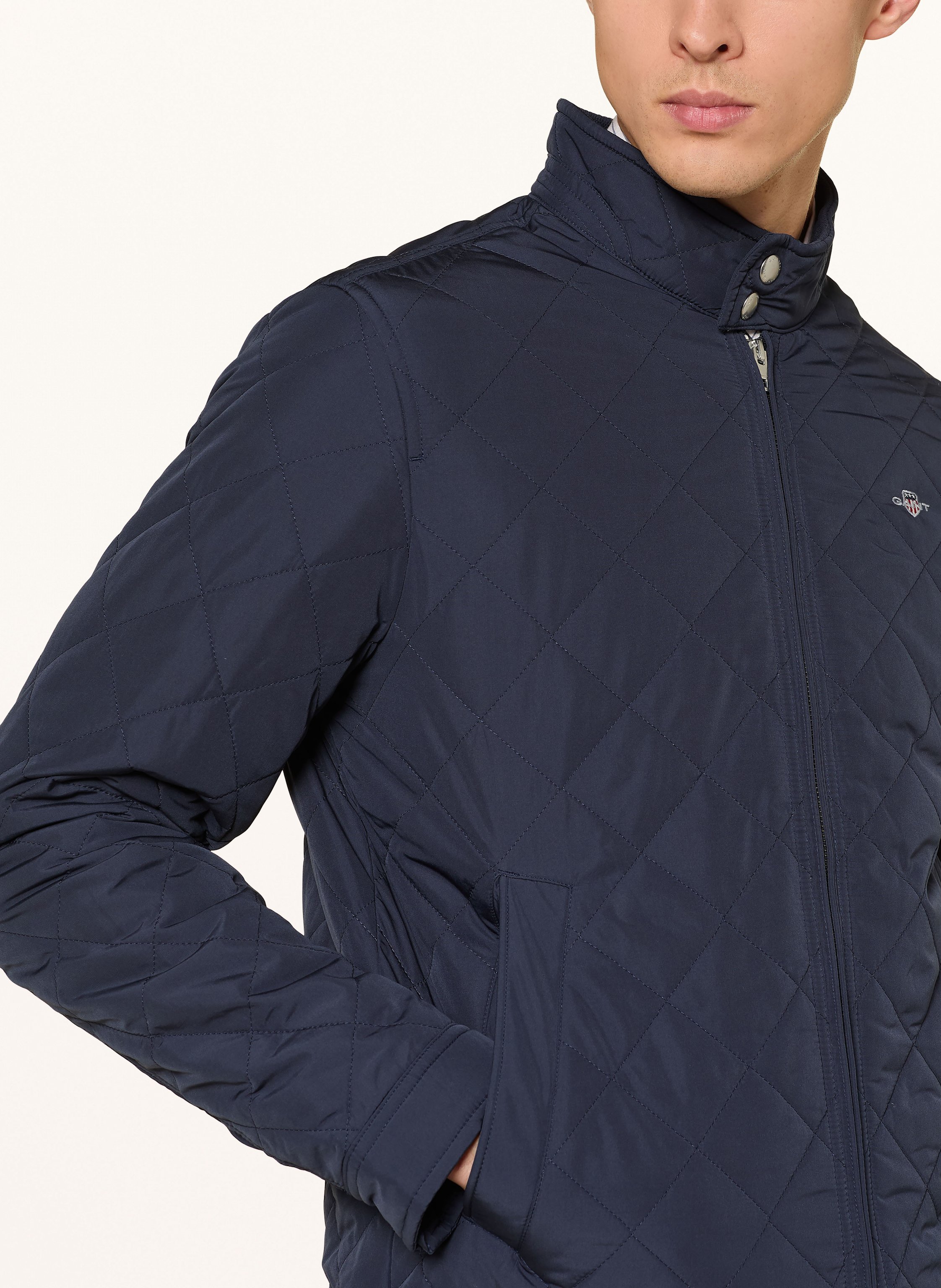 Thumbnail - Gant Steppjacke blau