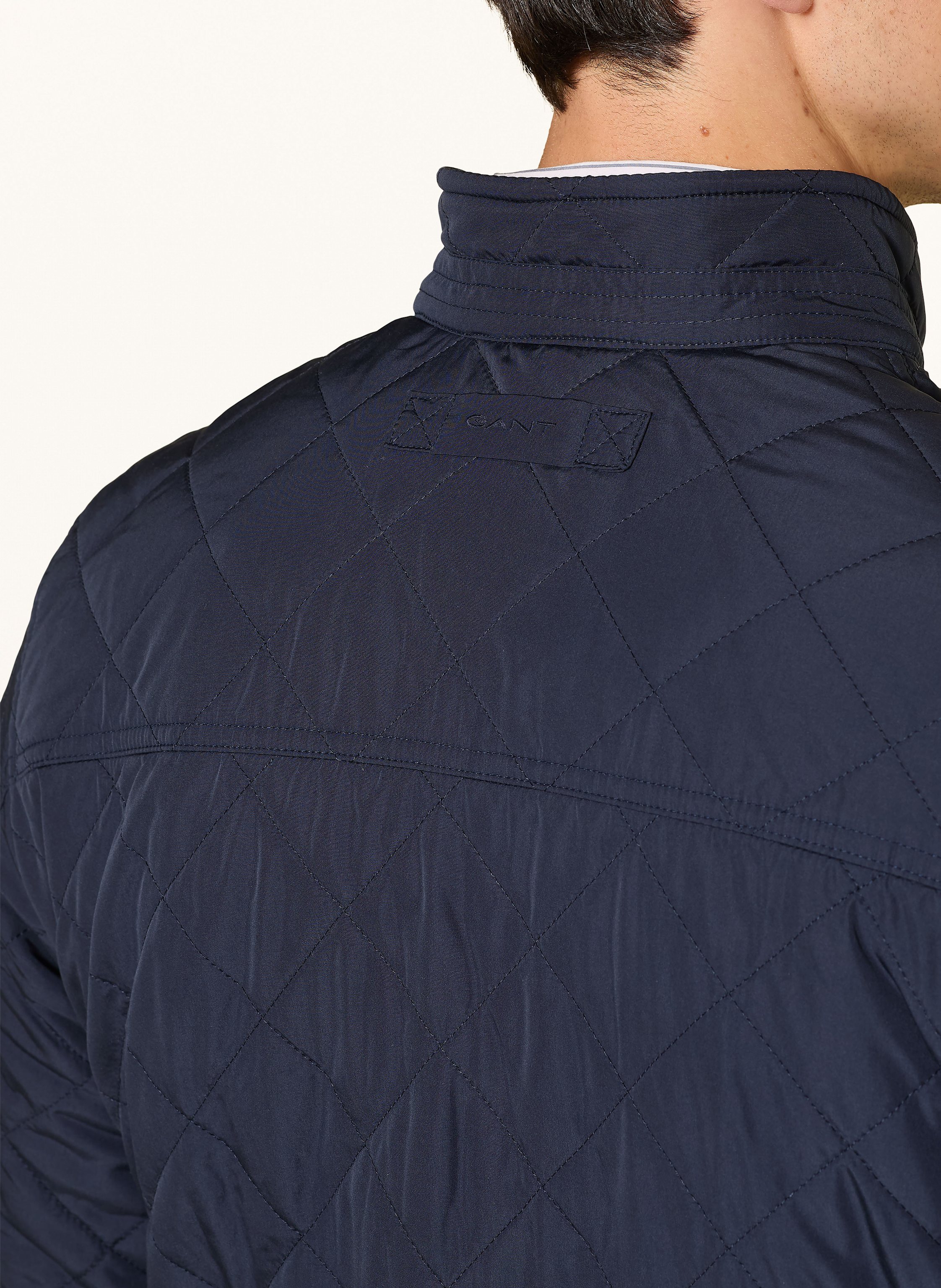 Thumbnail - Gant Steppjacke blau