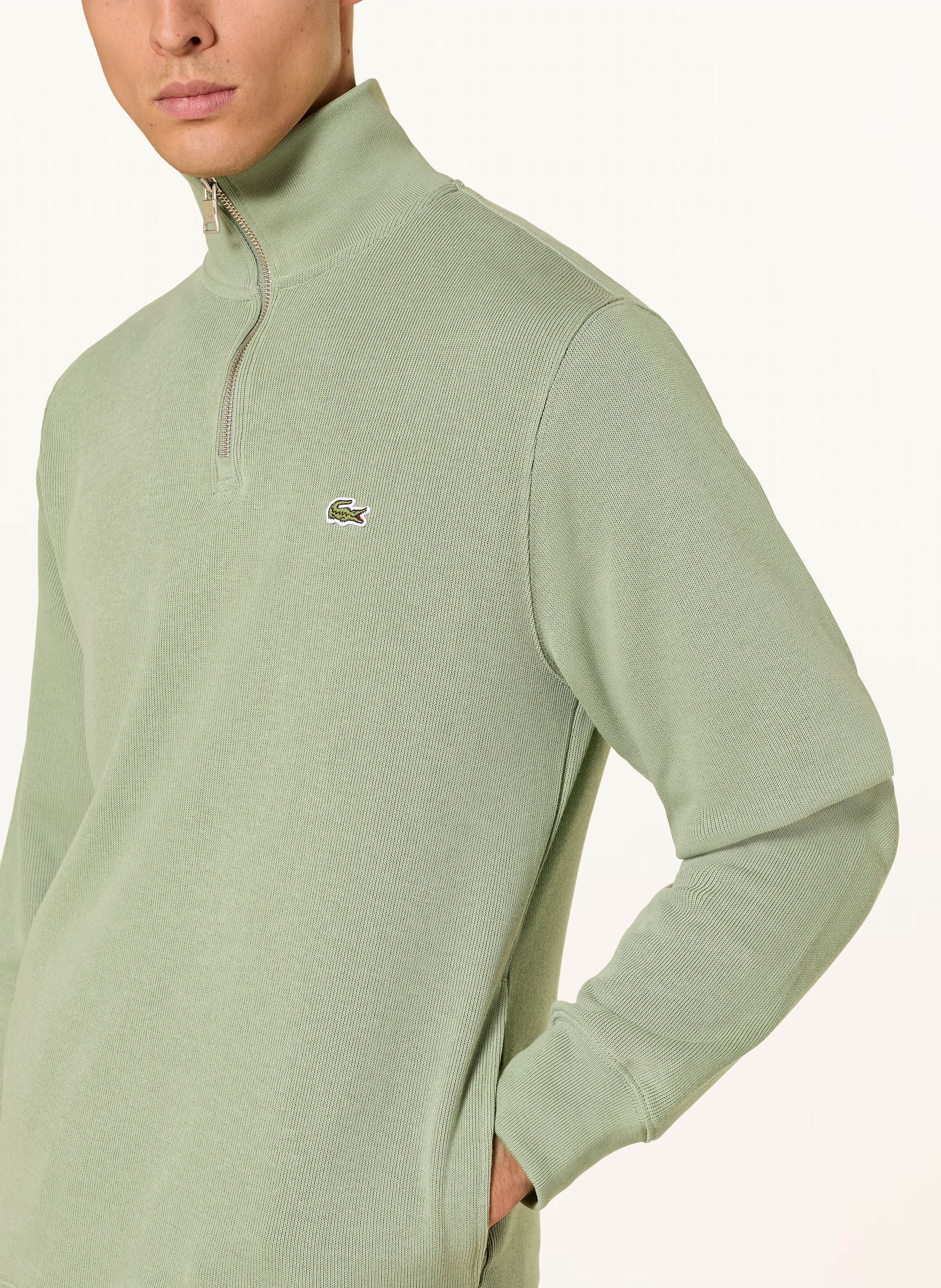 Thumbnail - Lacoste Sweat-Troyer gruen