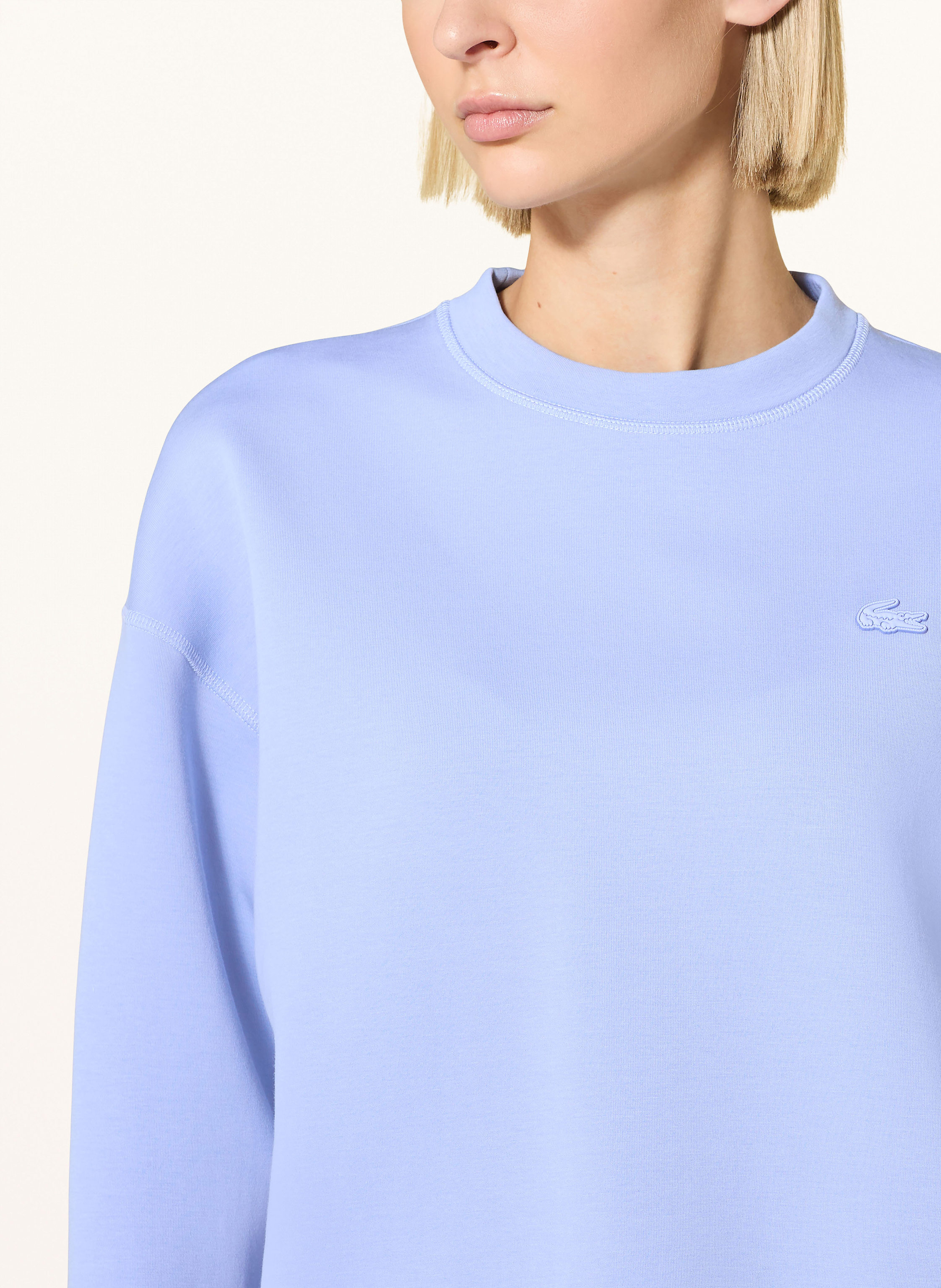 Thumbnail - Lacoste Oversized-Sweatshirt blau