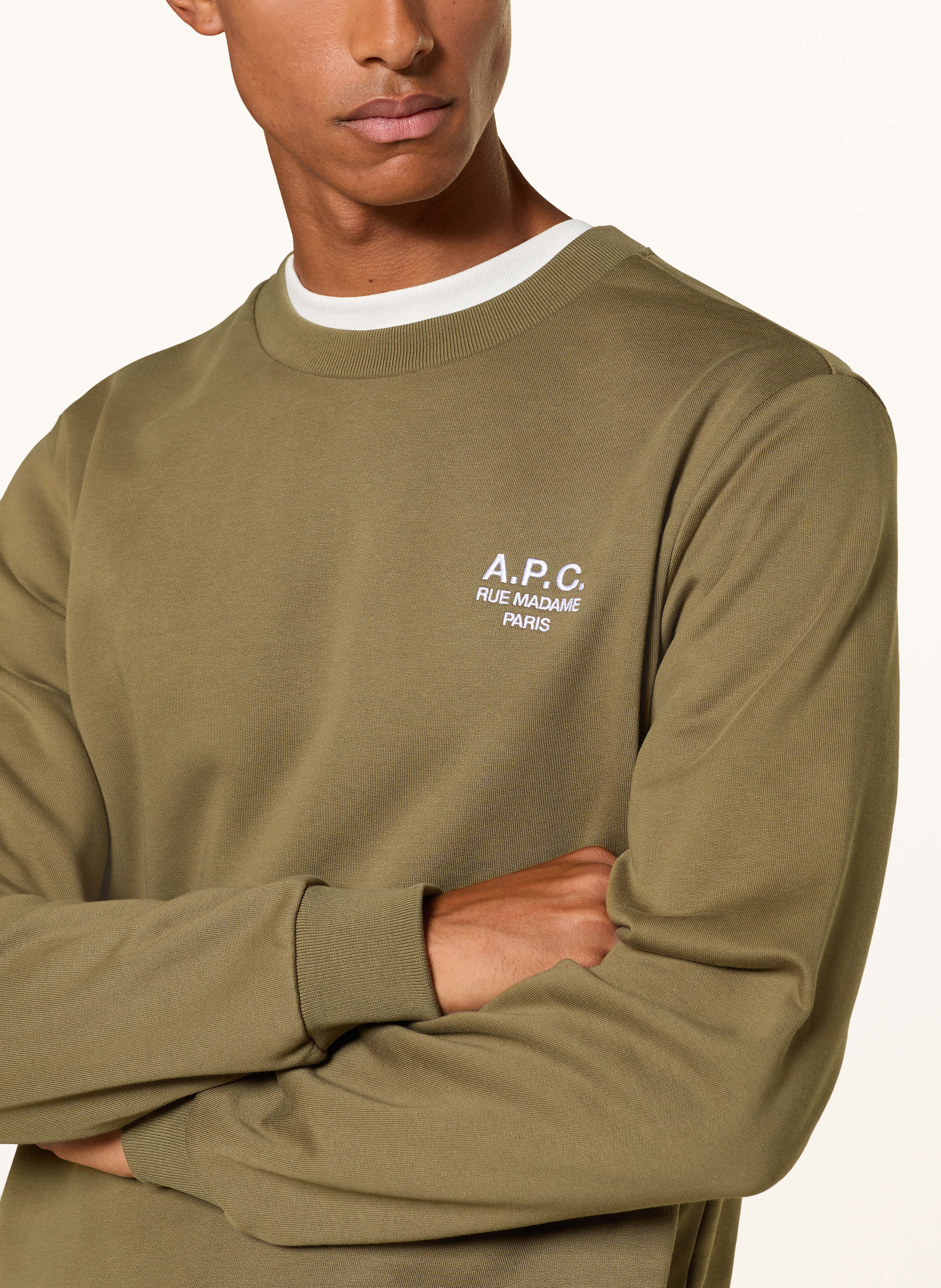 Thumbnail - A.P.C. Sweatshirt gruen