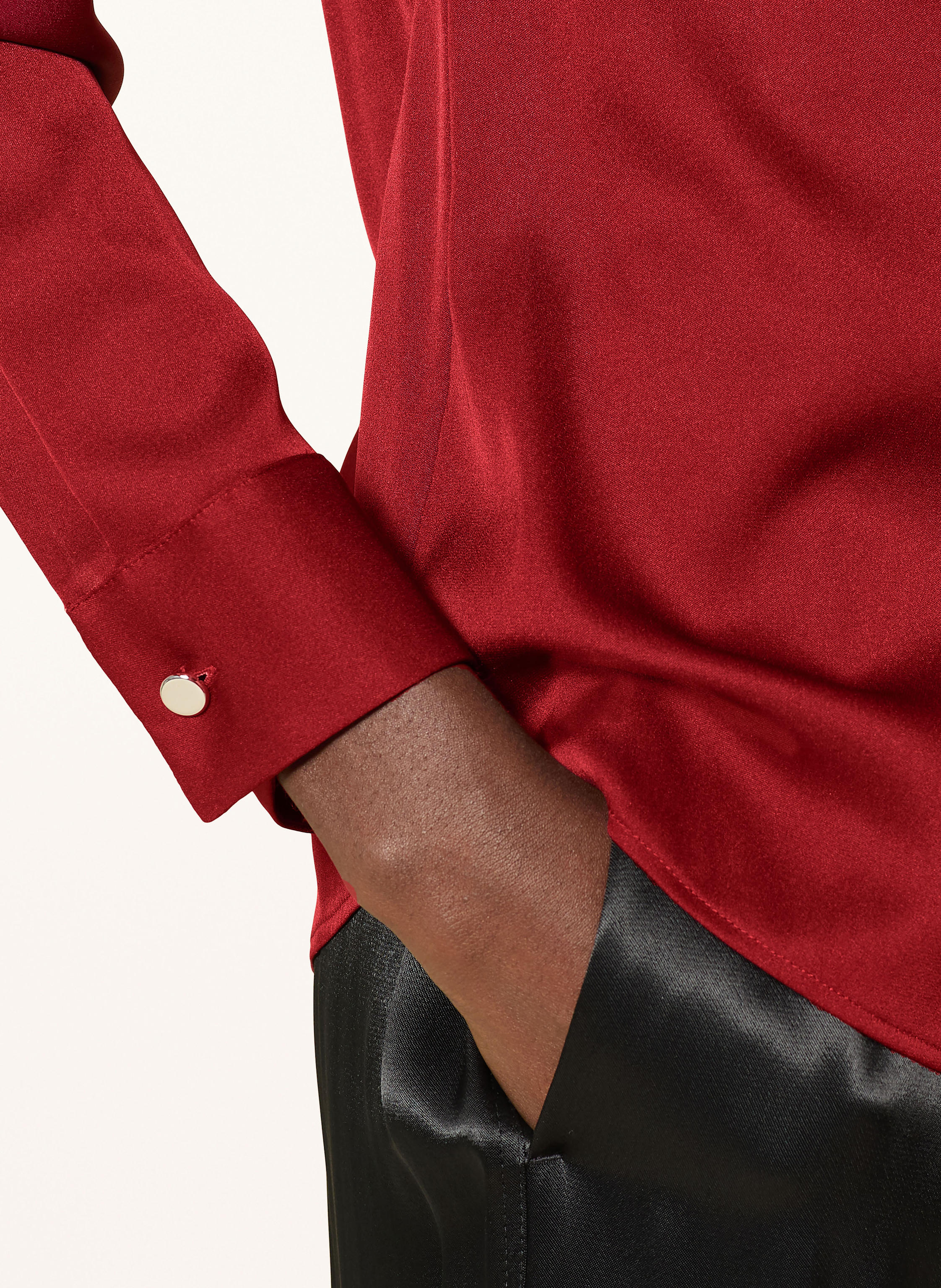 Thumbnail - Boss Seidenbluse Banorah rot