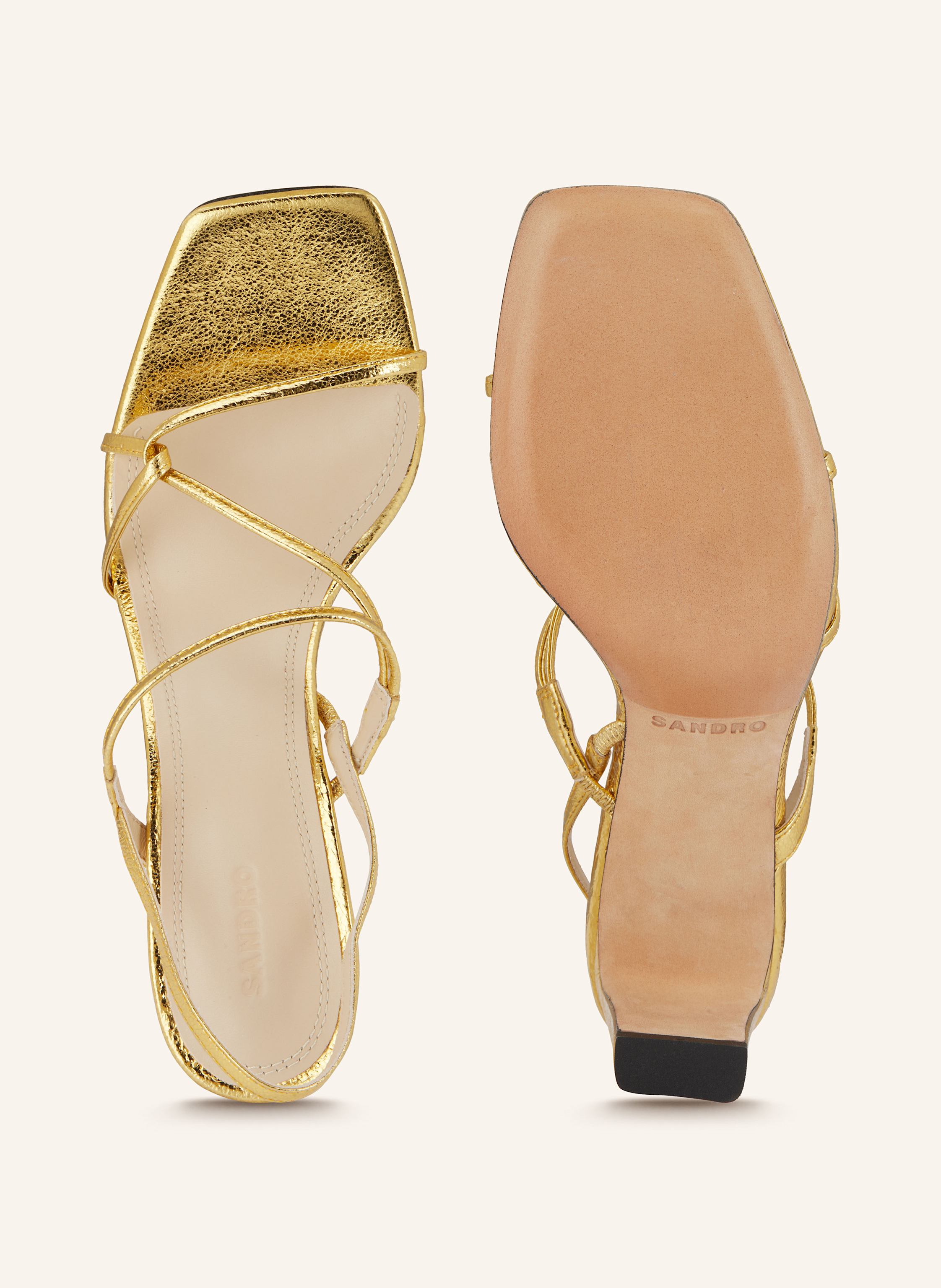 Thumbnail - Sandro Sandaletten gold