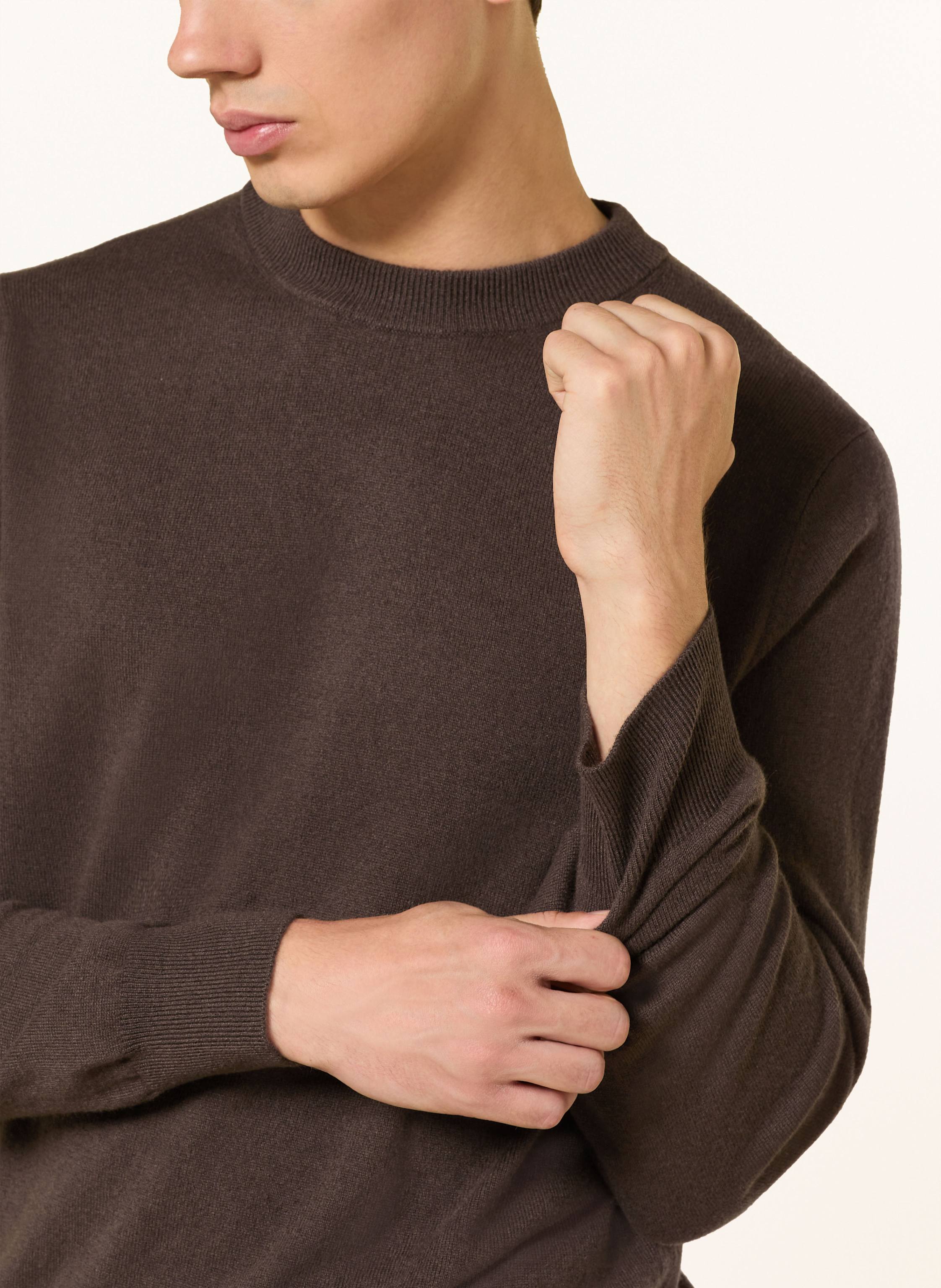 Thumbnail - Sandro Cashmere-Pullover braun