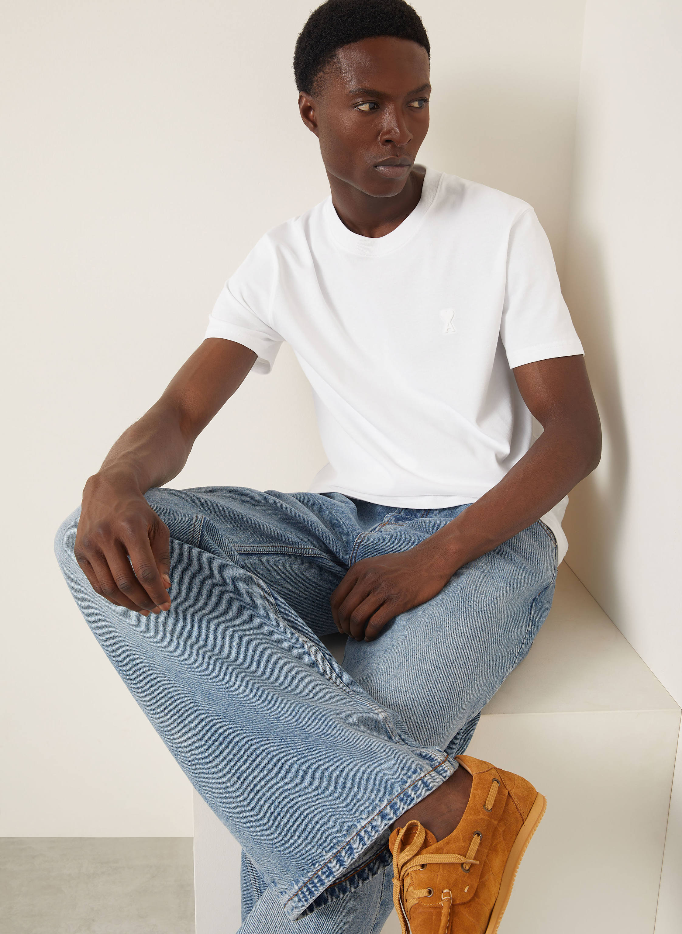 Thumbnail - Ami Paris T-Shirt weiss