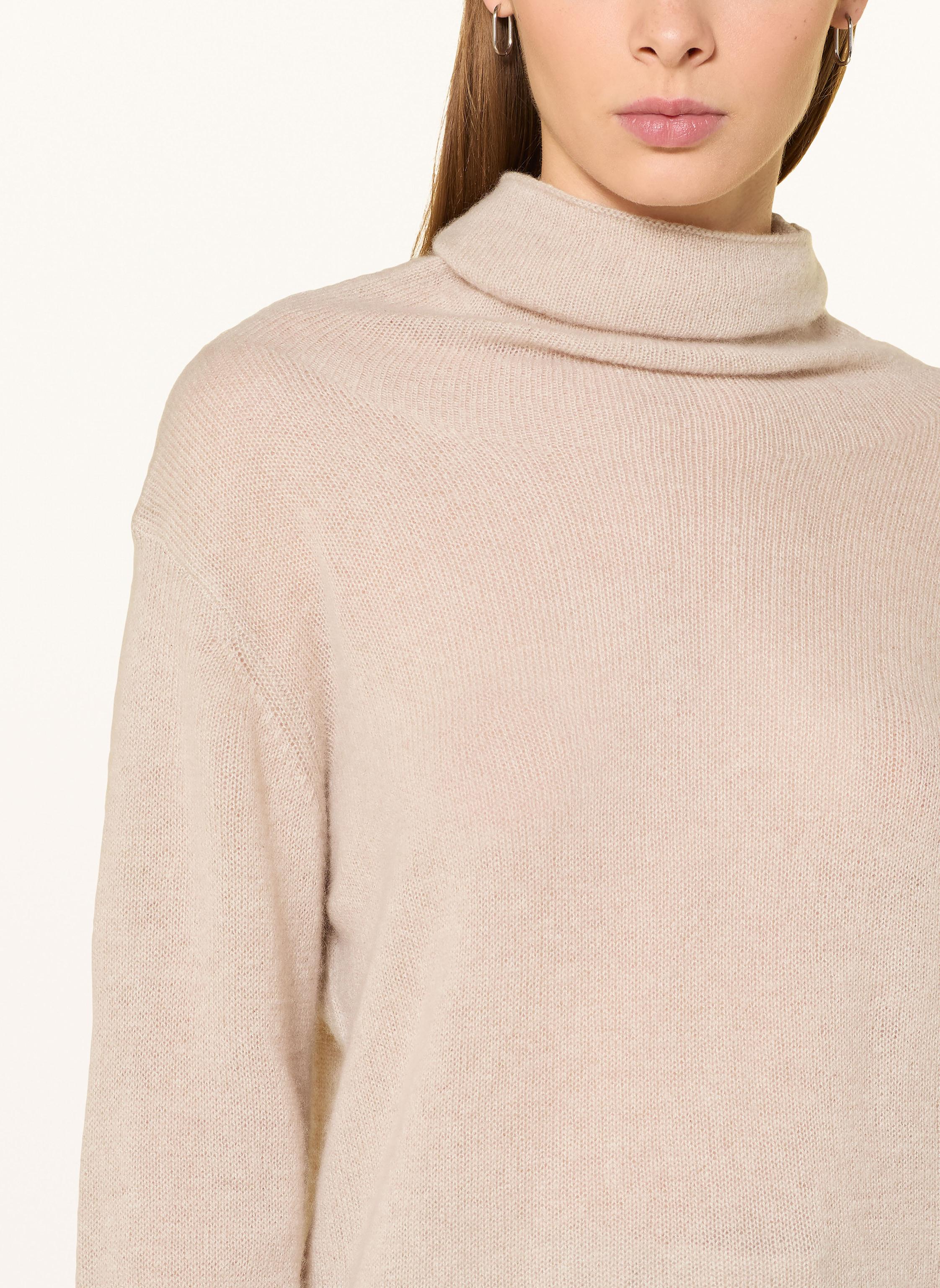 Thumbnail - Joop! Rollkragenpullover Aus Cashmere Mit Schmucksteinen beige