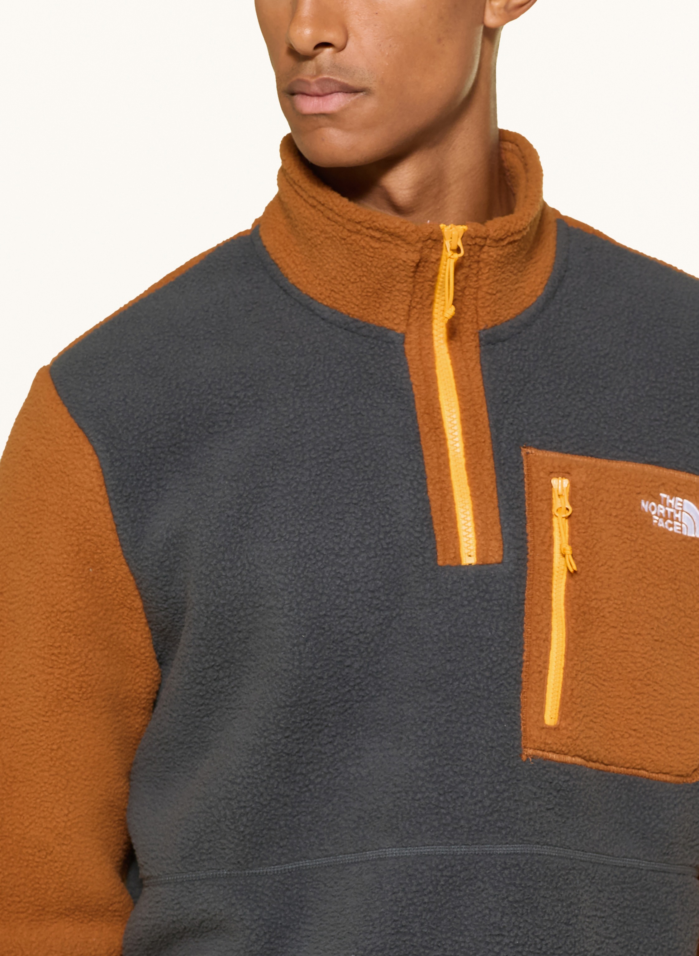 Thumbnail - The North Face Fleece-Troyer Yumiori braun