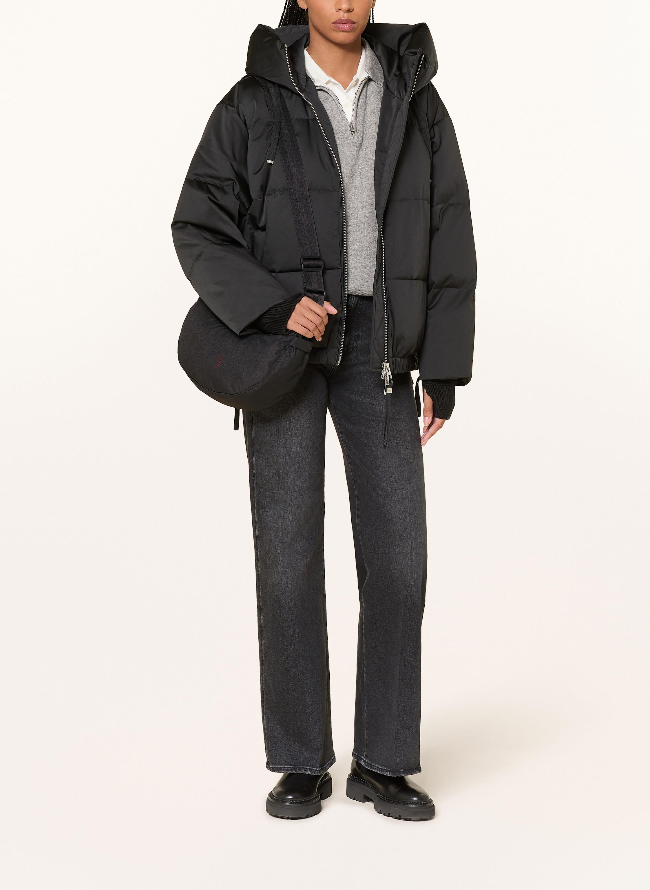 Thumbnail - Pinqponq Umhängetasche Krumm Small schwarz