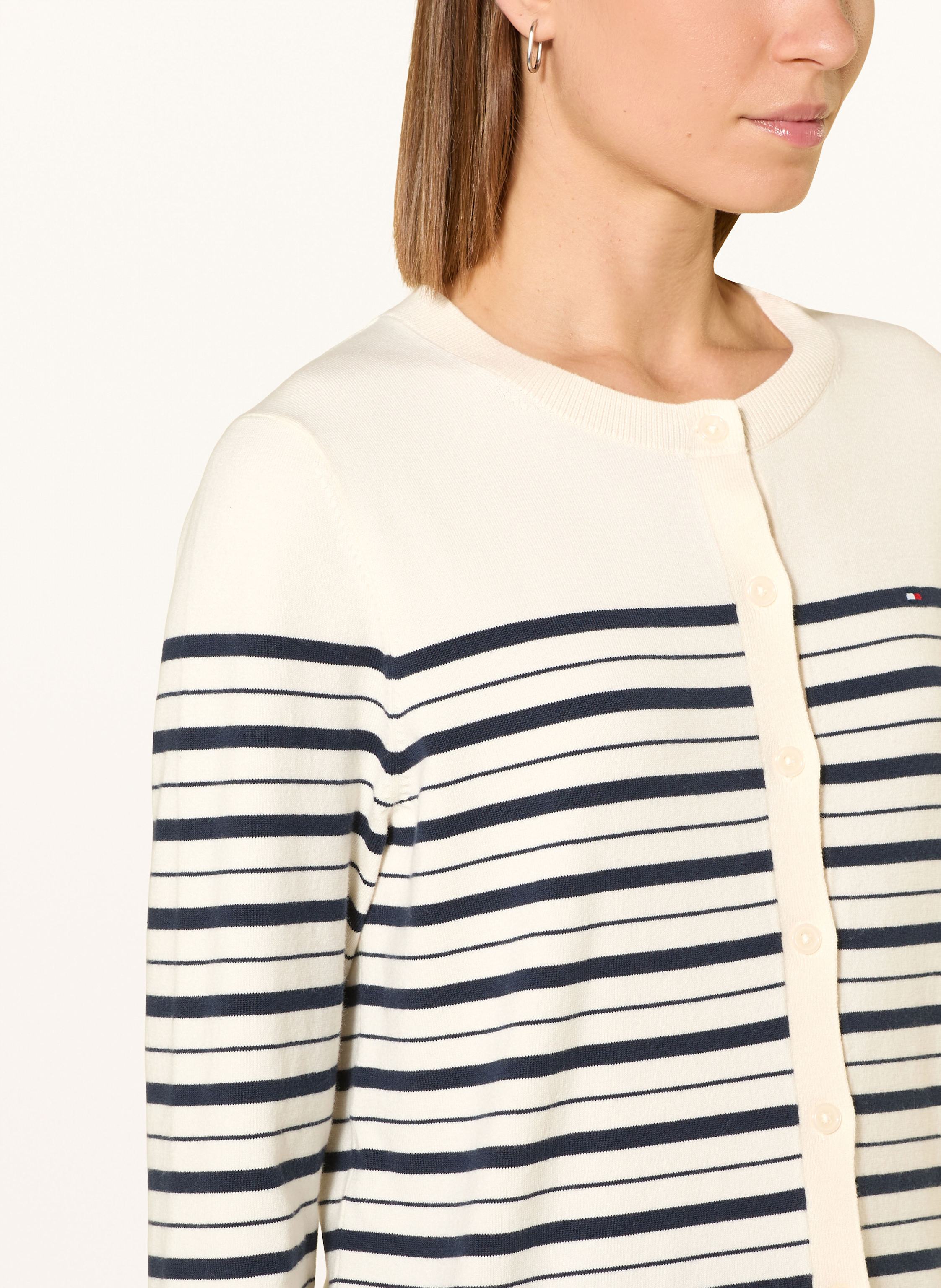 Thumbnail - Tommy Hilfiger Strickjacke weiss