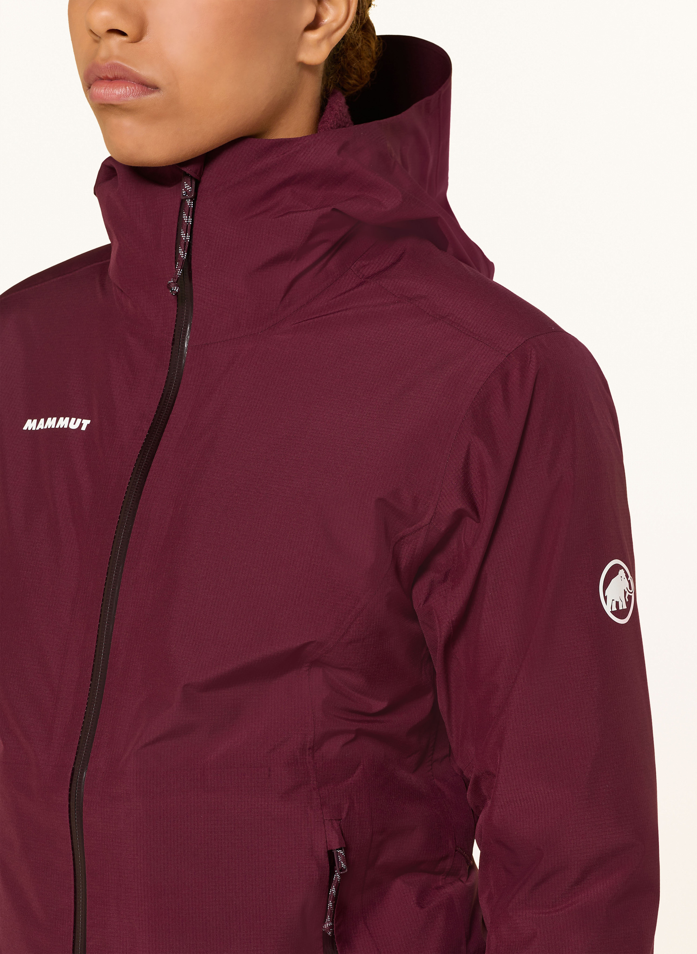 Thumbnail - Mammut Hardshell Doppeljacke Alto Light 3 In 1 Hs Mit Kapuze rot