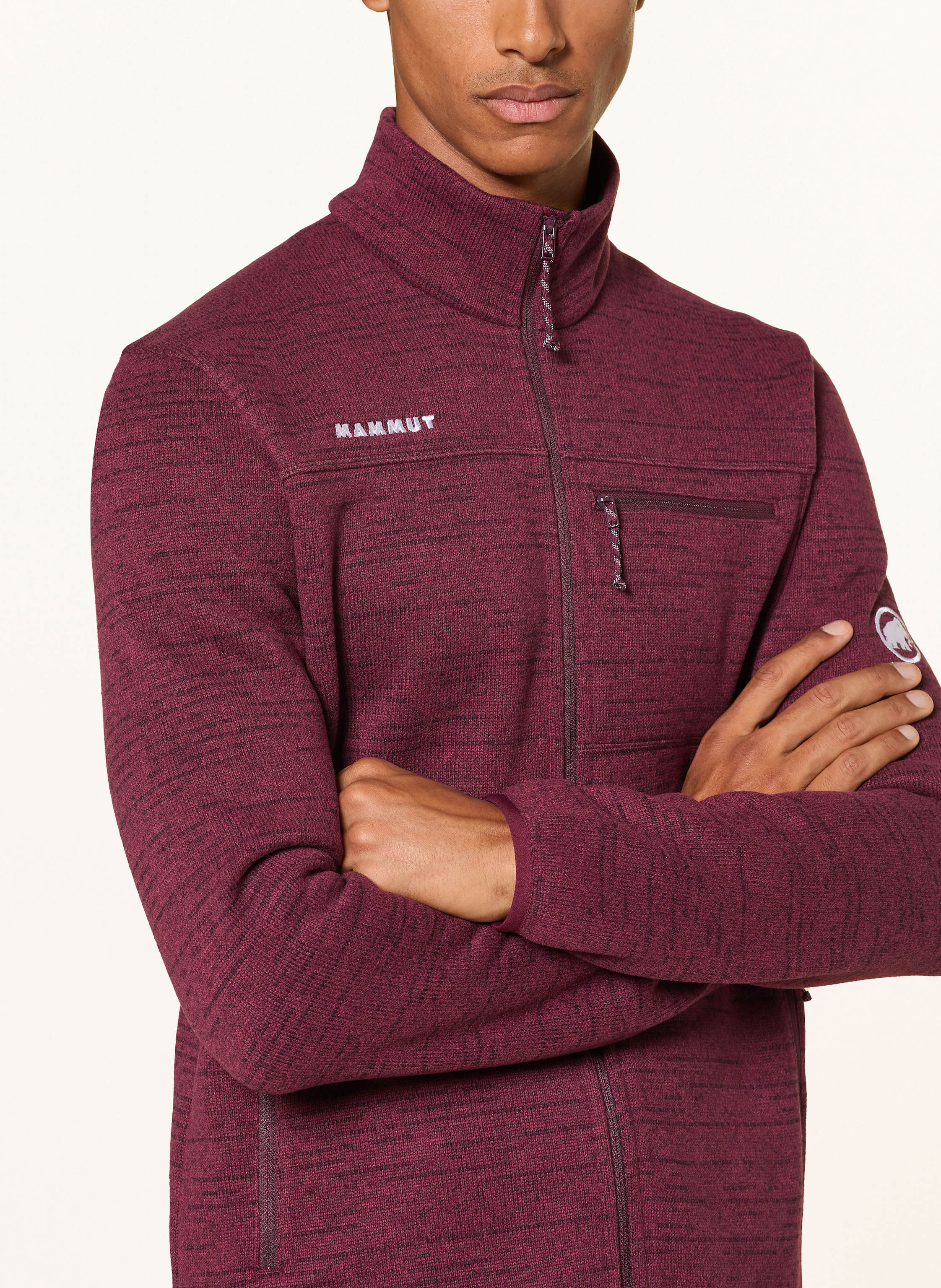 Thumbnail - Mammut Midlayer-Jacke Arctic Iv rot