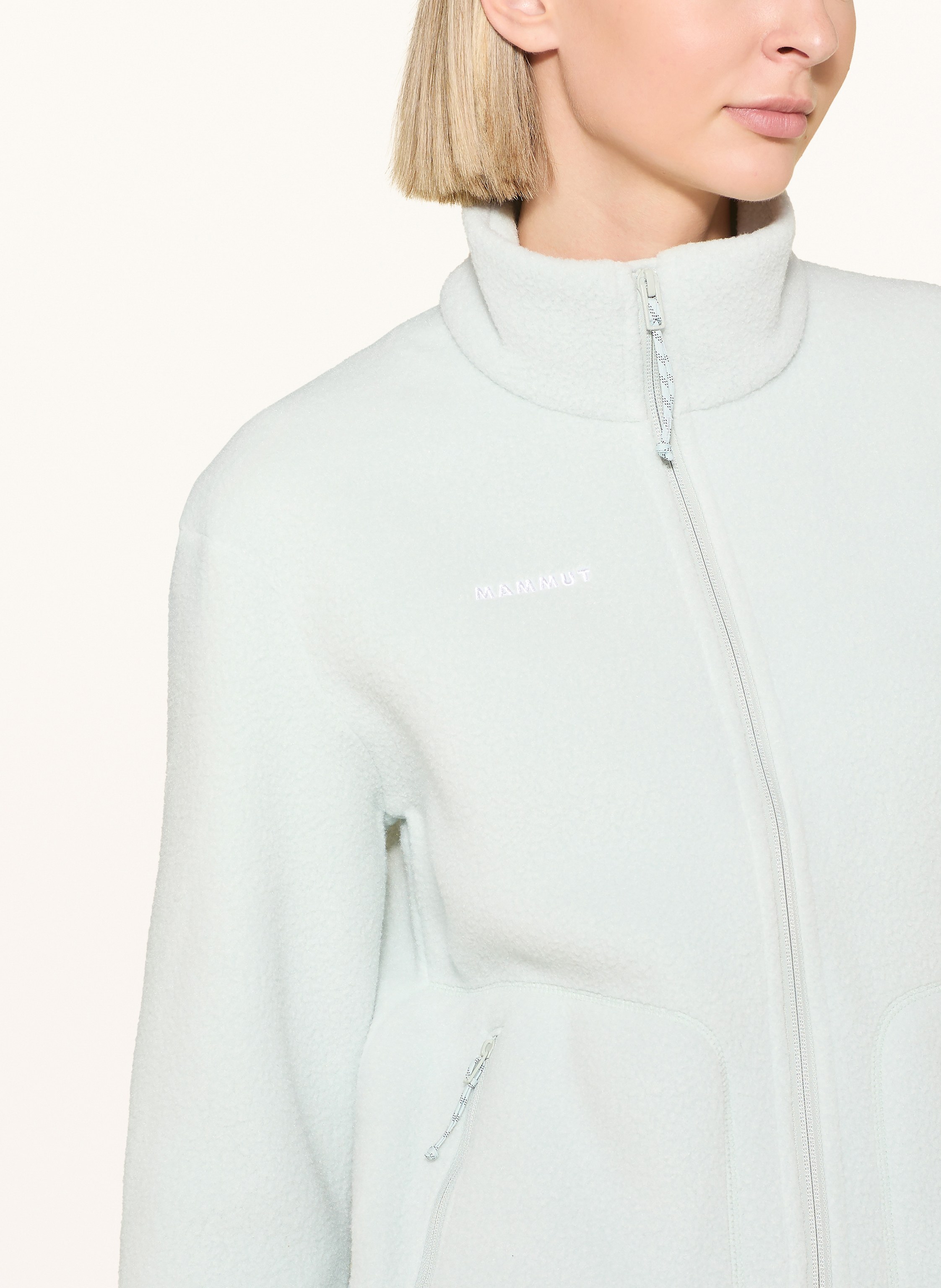 Thumbnail - Mammut Fleecejacke Falera grau