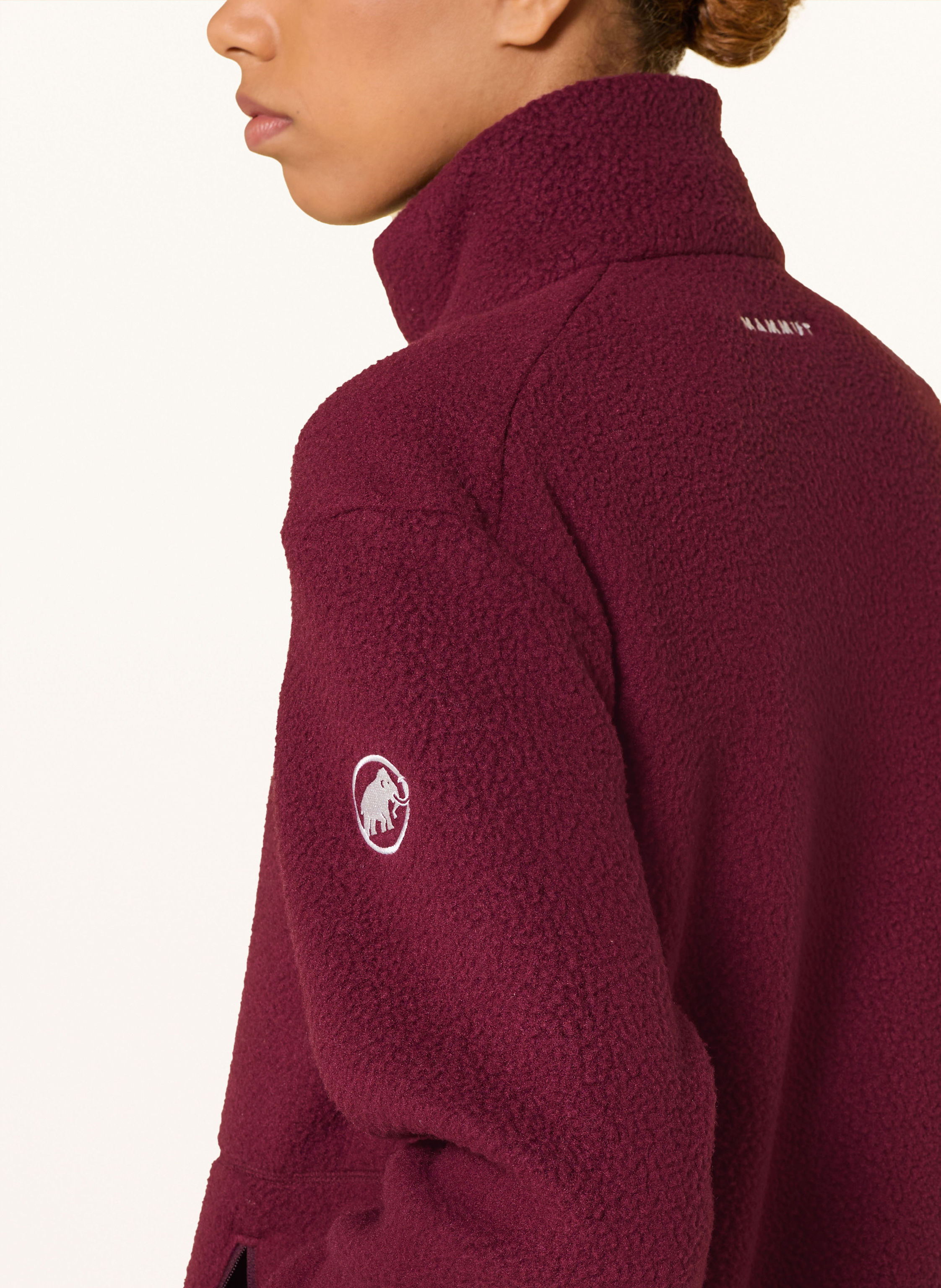 Thumbnail - Mammut Fleecejacke Falera rot