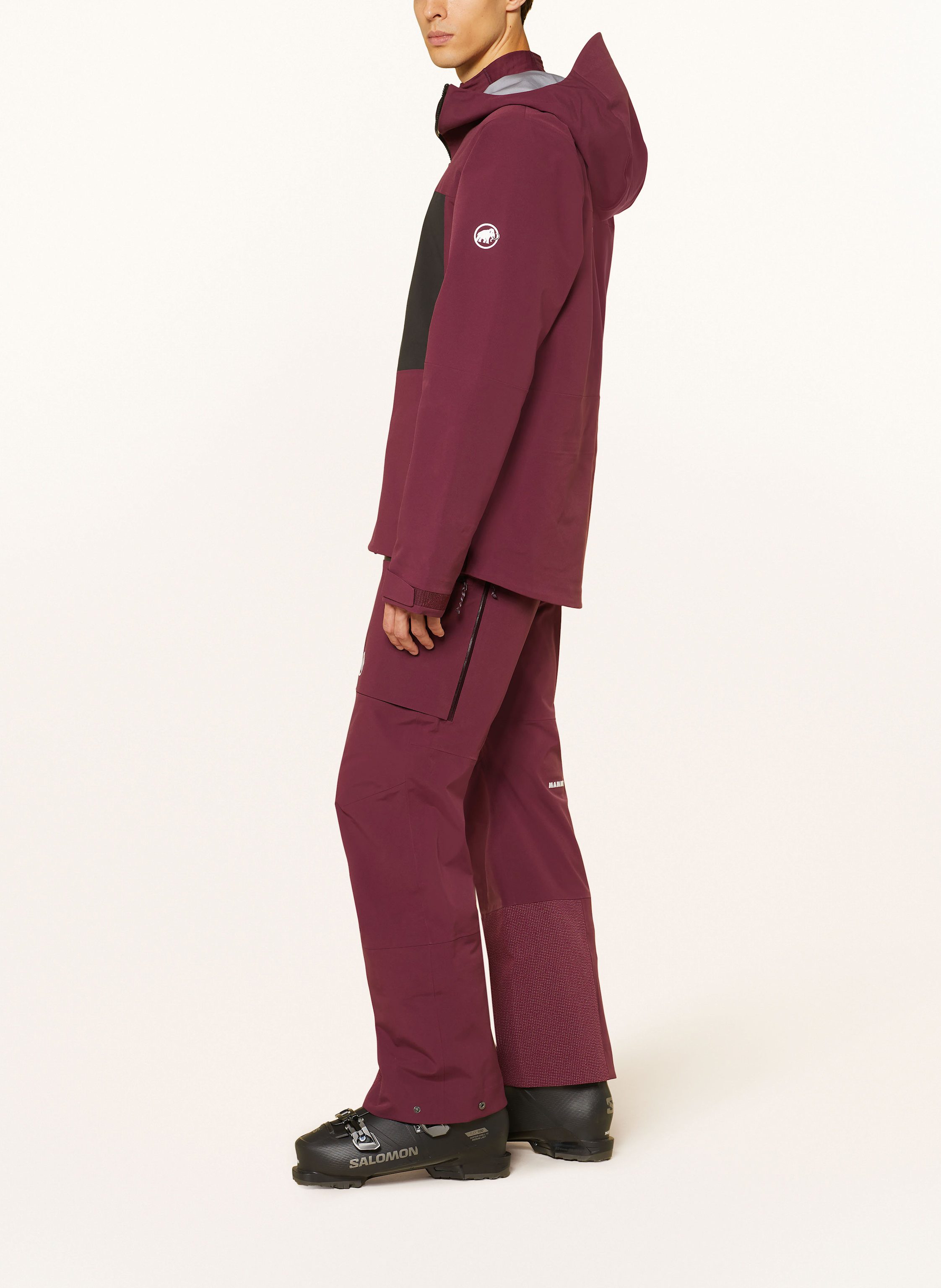 Thumbnail - Mammut Hardshell-Skijacke Stoney rot