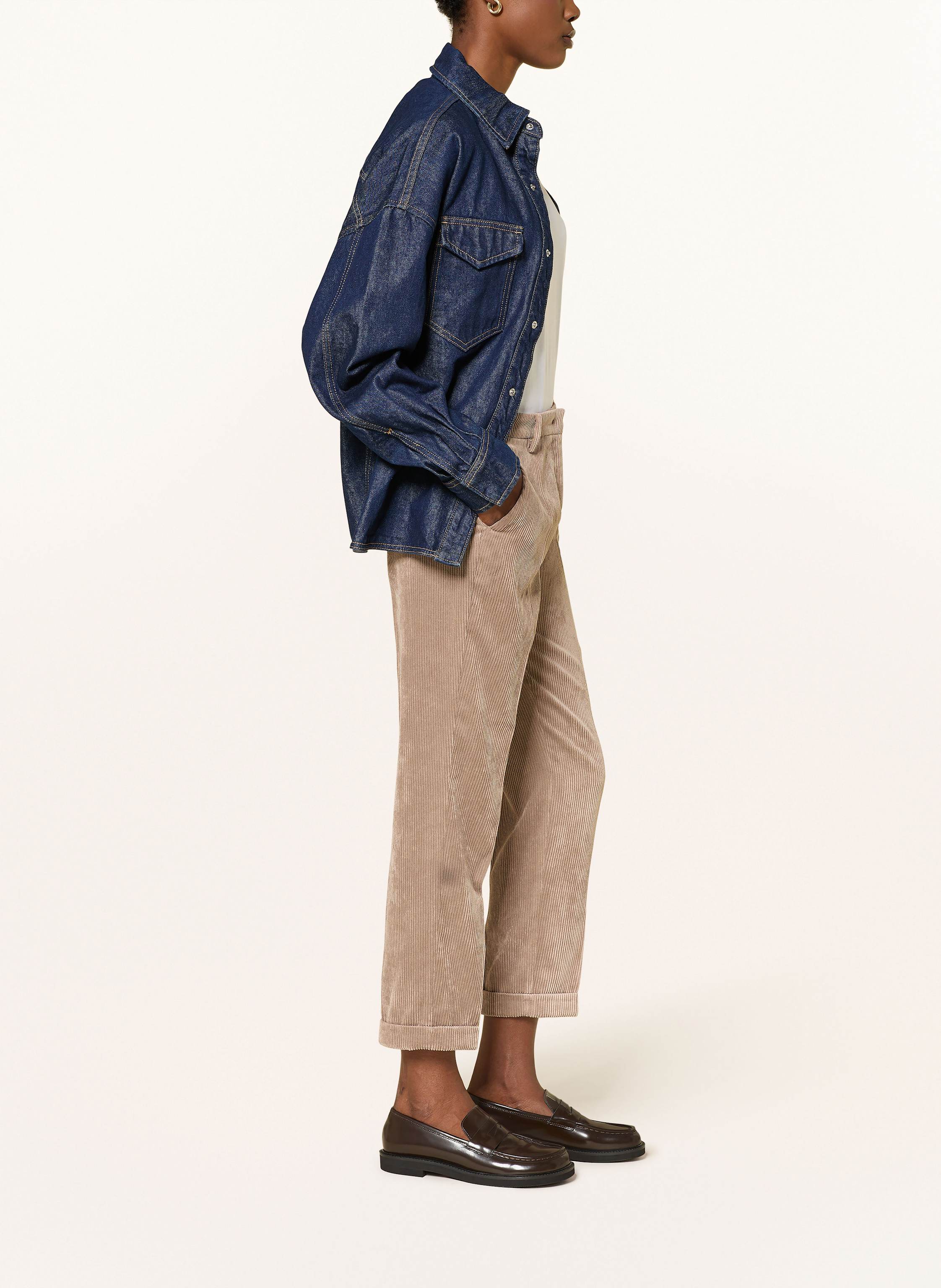 Thumbnail - Cambio Cordhose Krystal beige