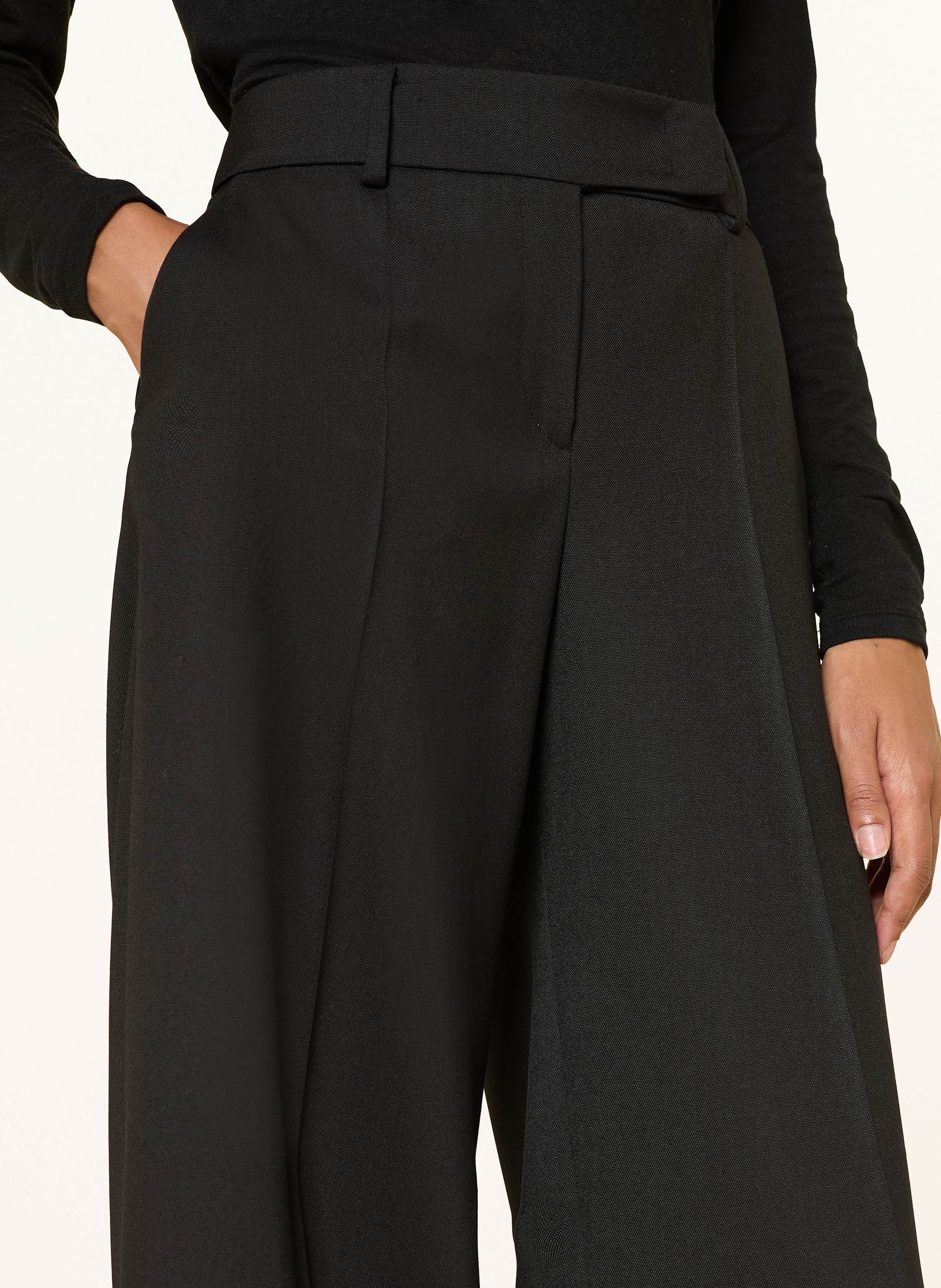 Thumbnail - Windsor. Marlenehose schwarz