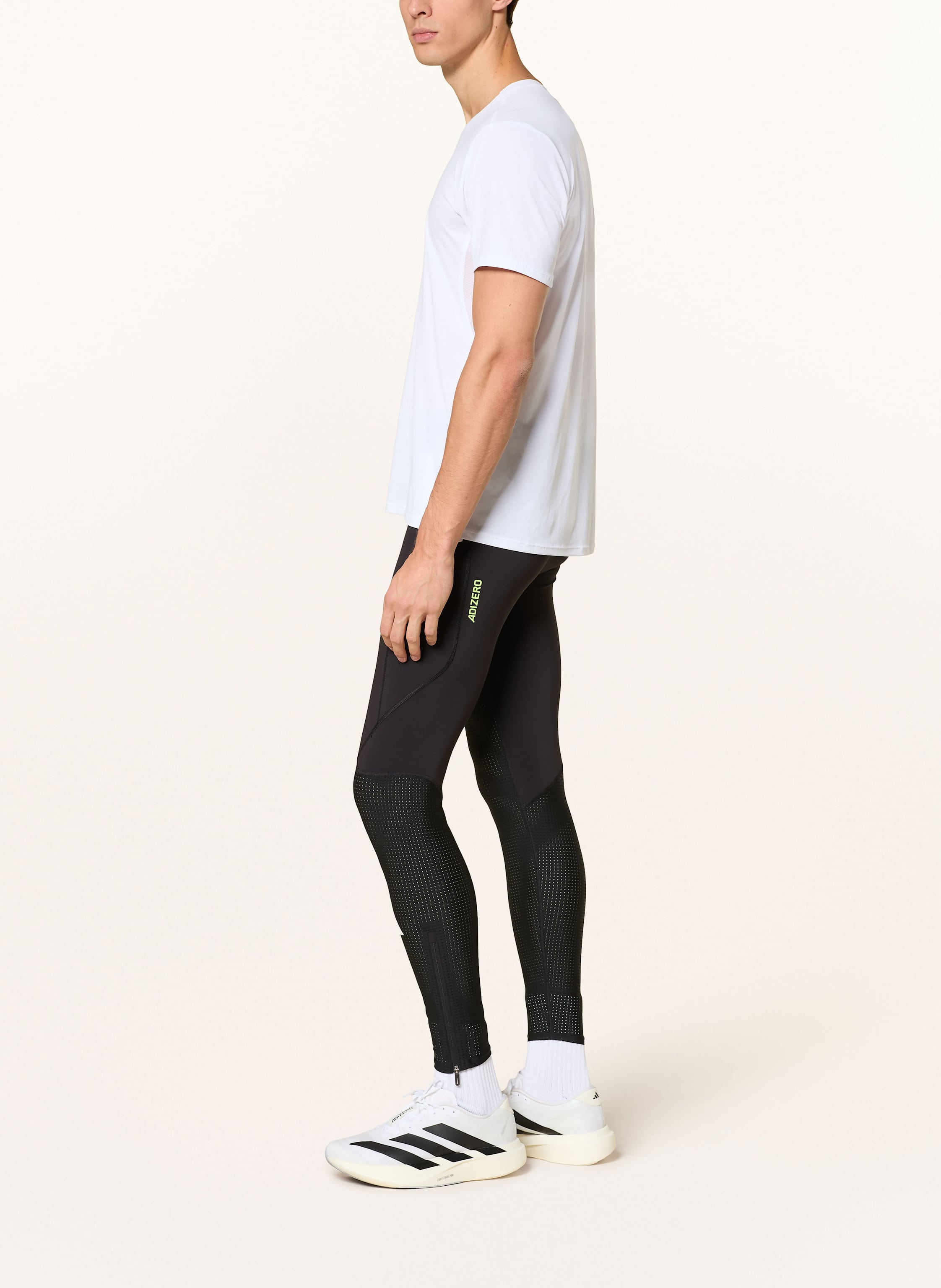 Thumbnail - Adidas Lauf-Tights Adizero Running schwarz