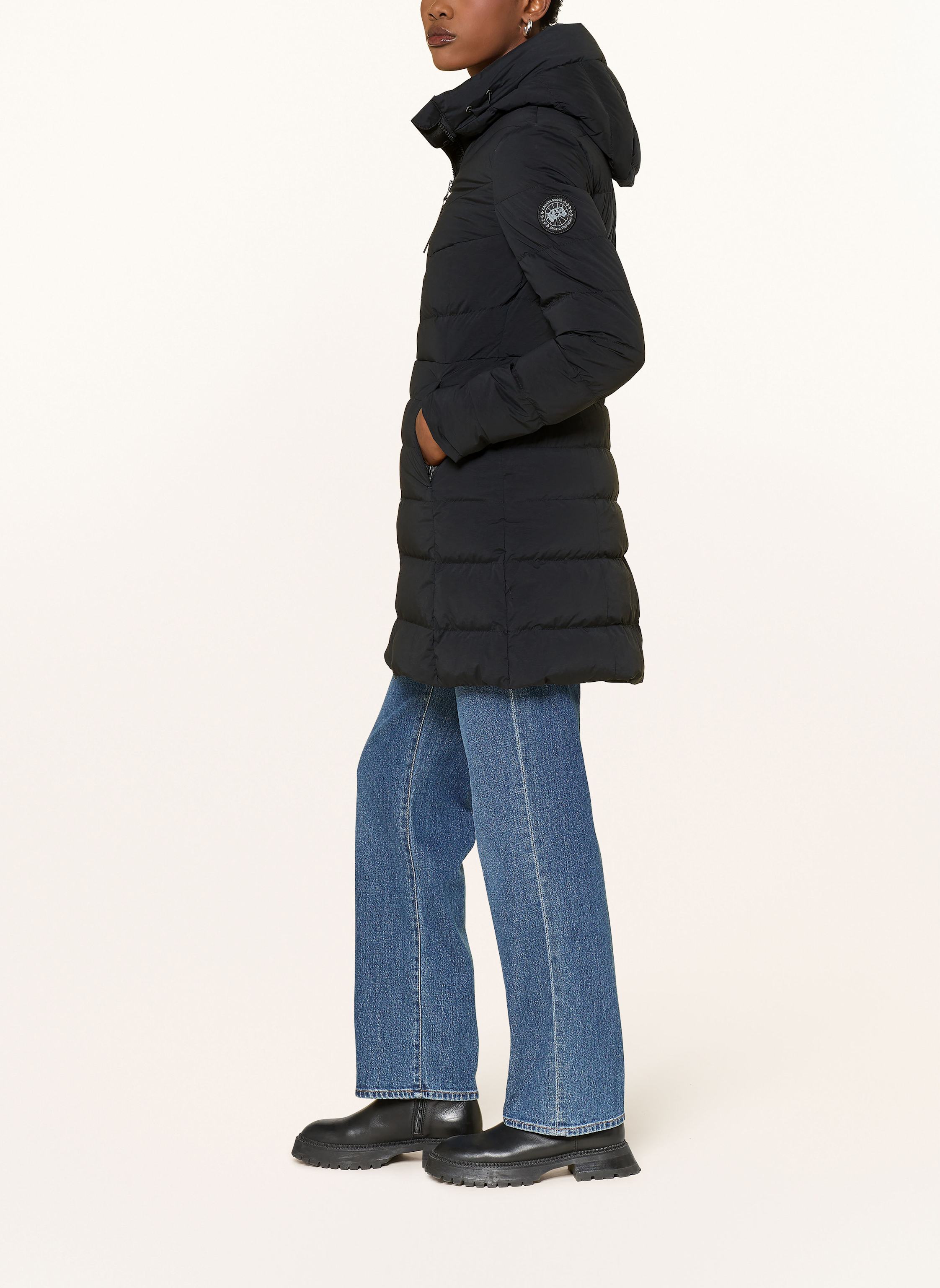 Thumbnail - Canada Goose Daunenmantel Clair schwarz