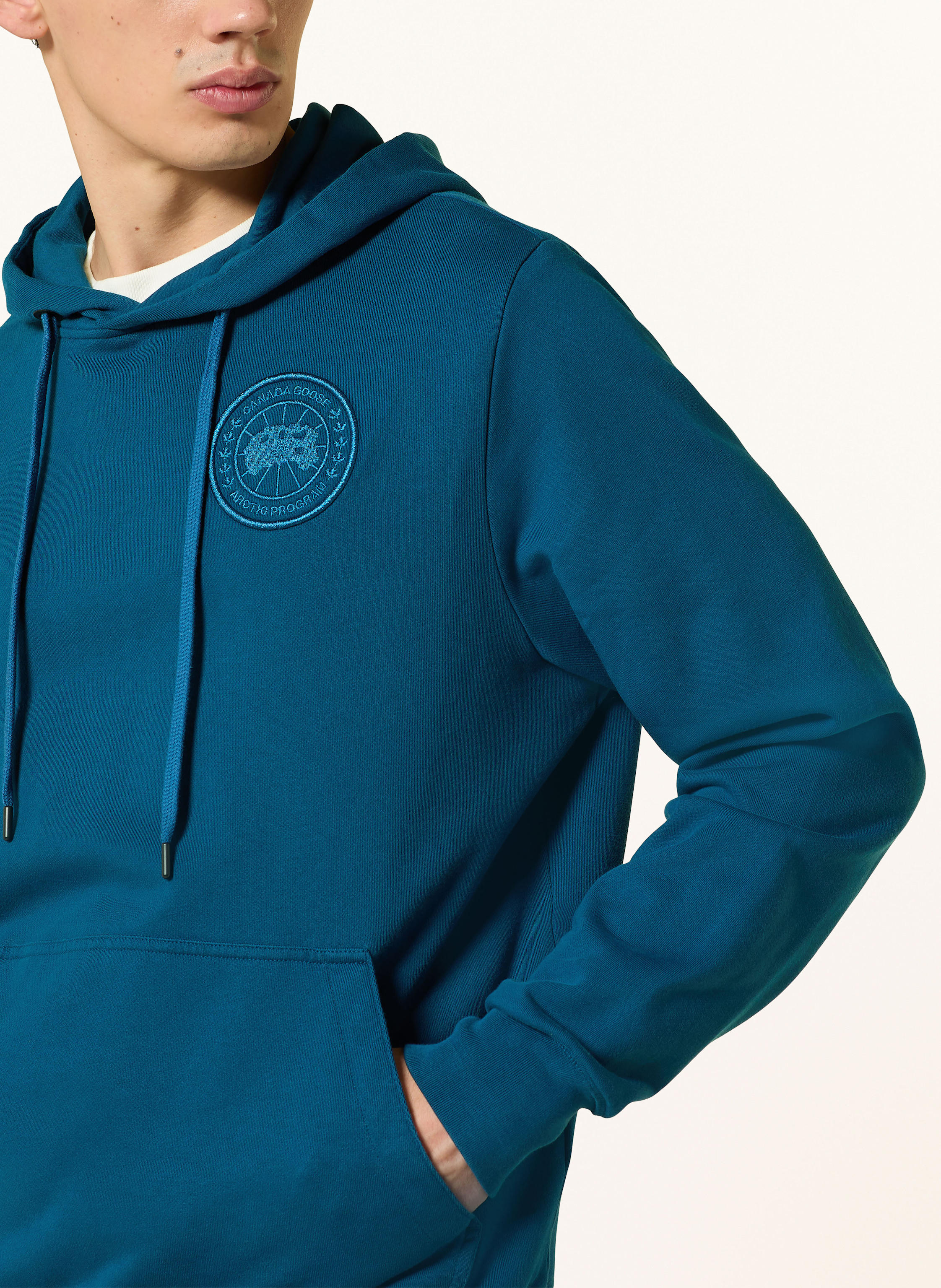 Thumbnail - Canada Goose Hoodie Huron blau