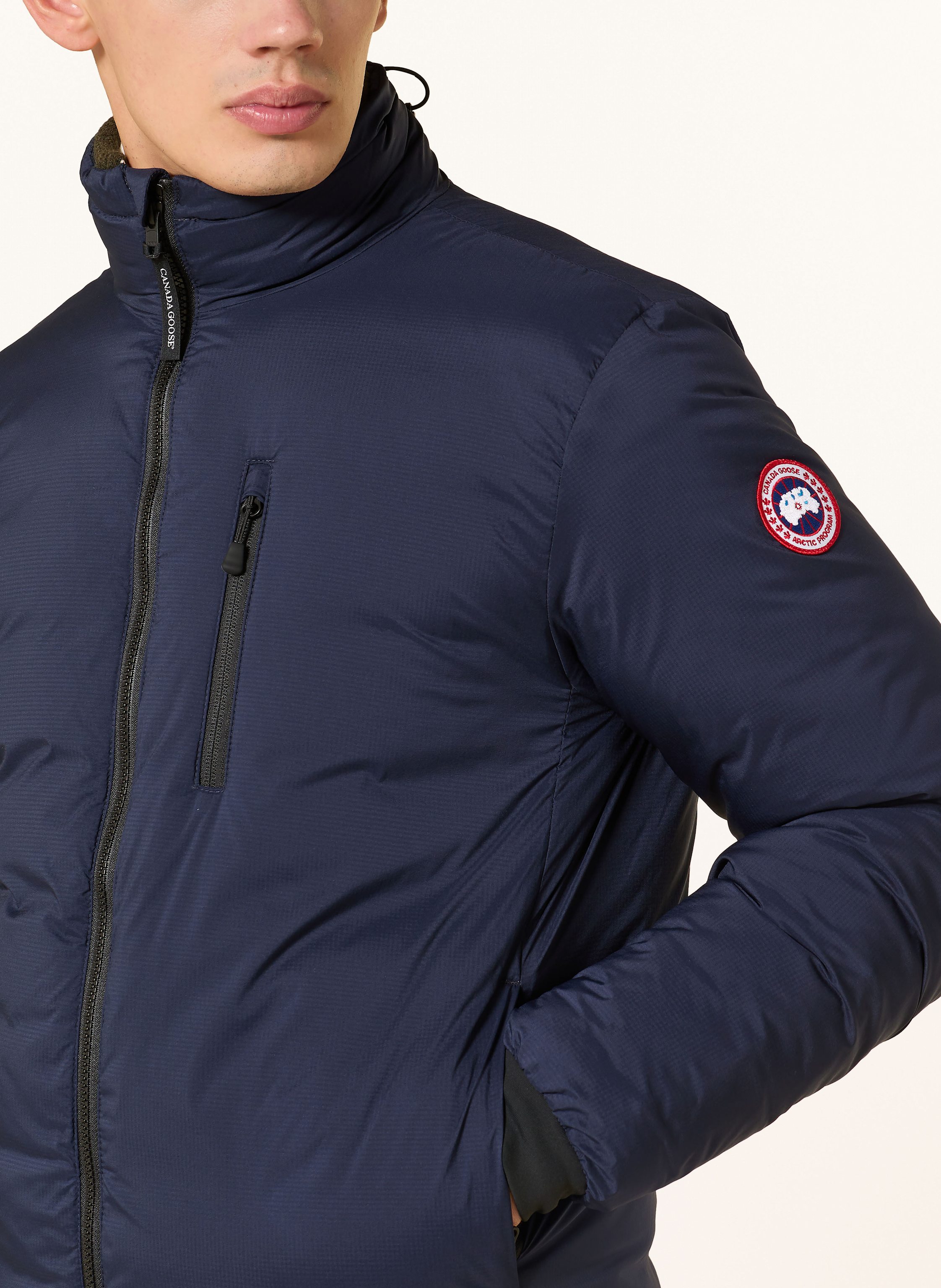 Thumbnail - Canada Goose Daunenjacke Lodge blau