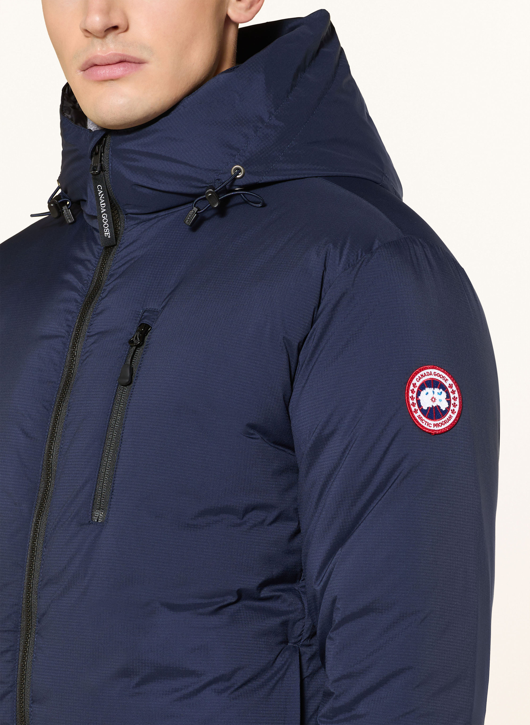 Thumbnail - Canada Goose Daunenjacke Lodge blau