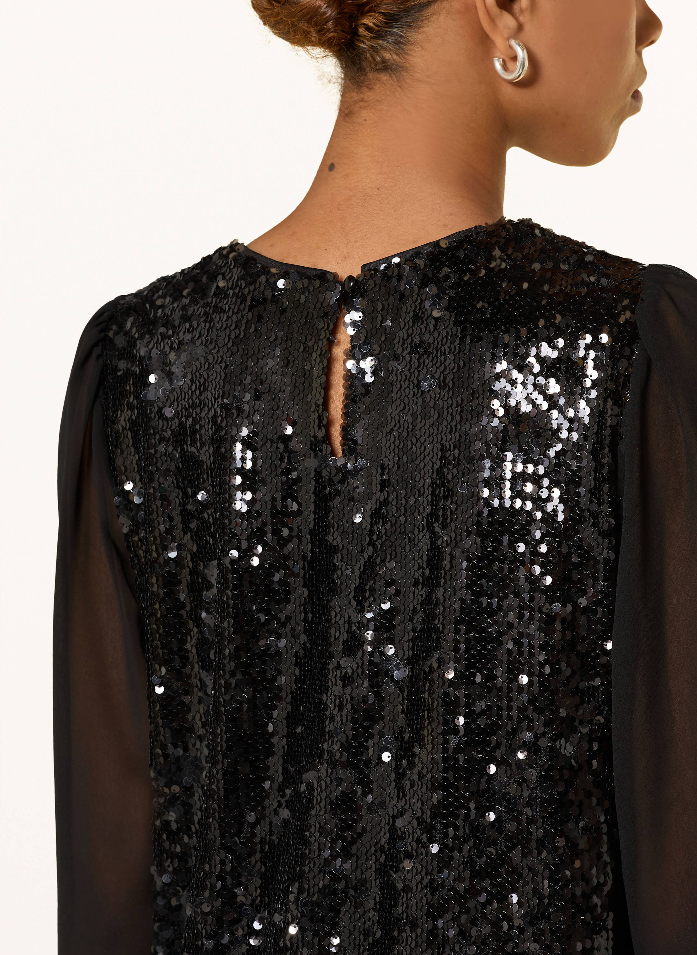 Thumbnail - More & More Kleid Mit Pailletten schwarz