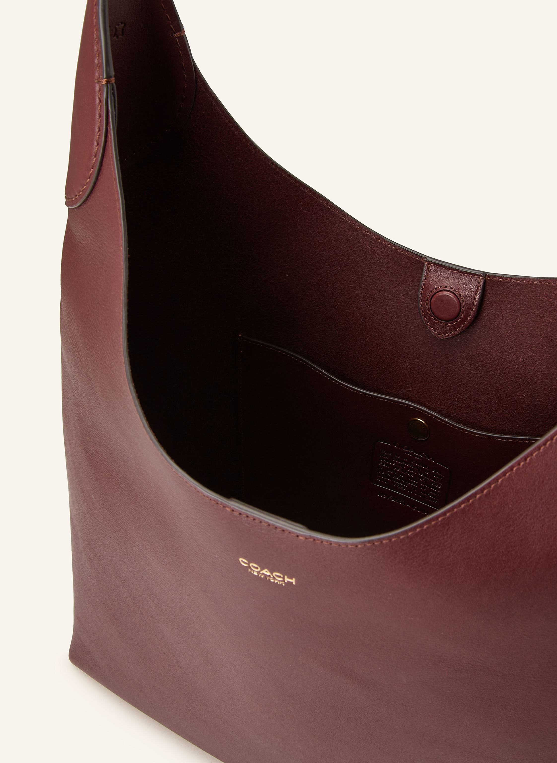 Thumbnail - Coach Beuteltasche Brooklyn rot