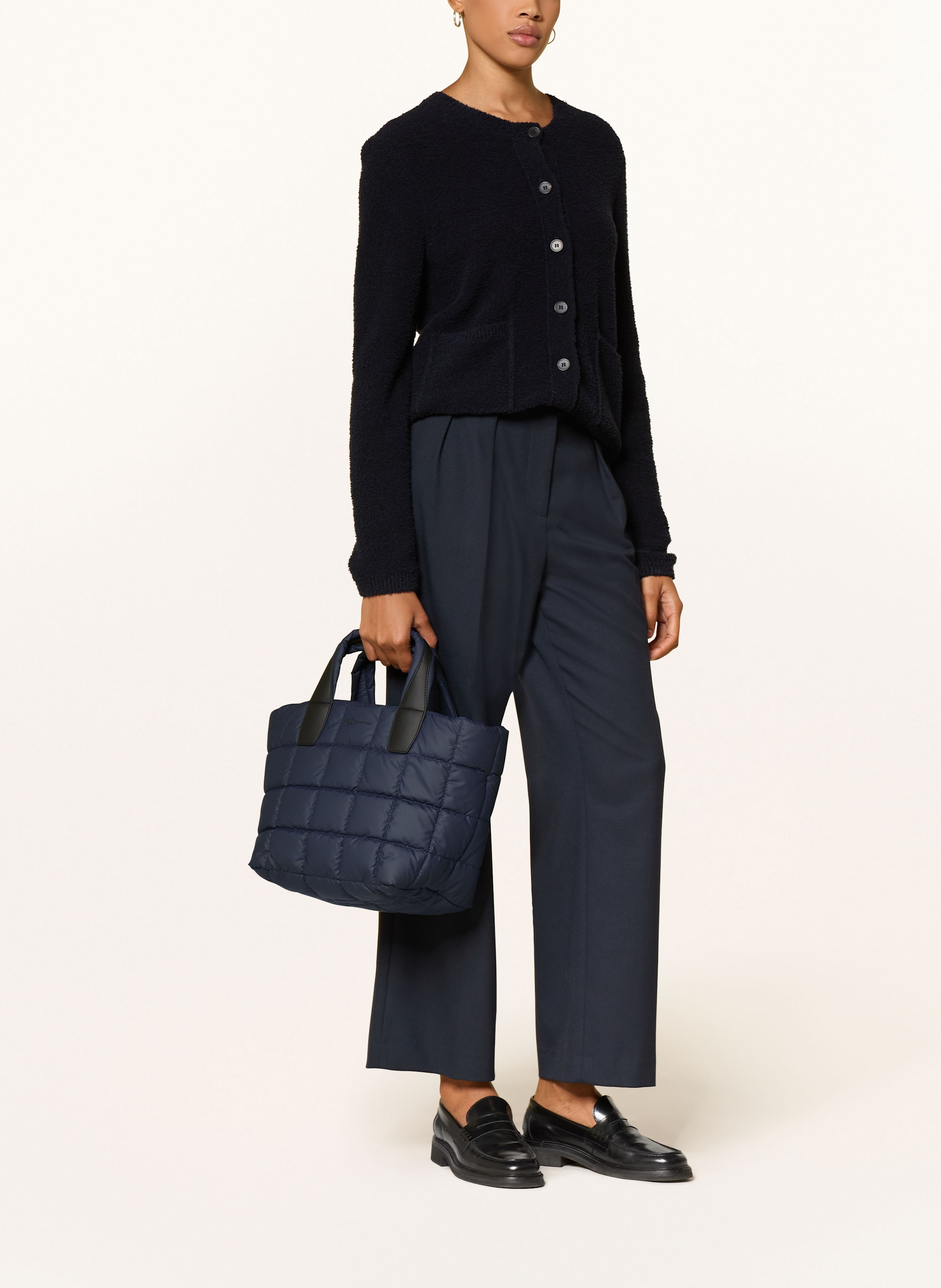 Thumbnail - Vee Collective Shopper Porter Tote Small Mit Pouch blau