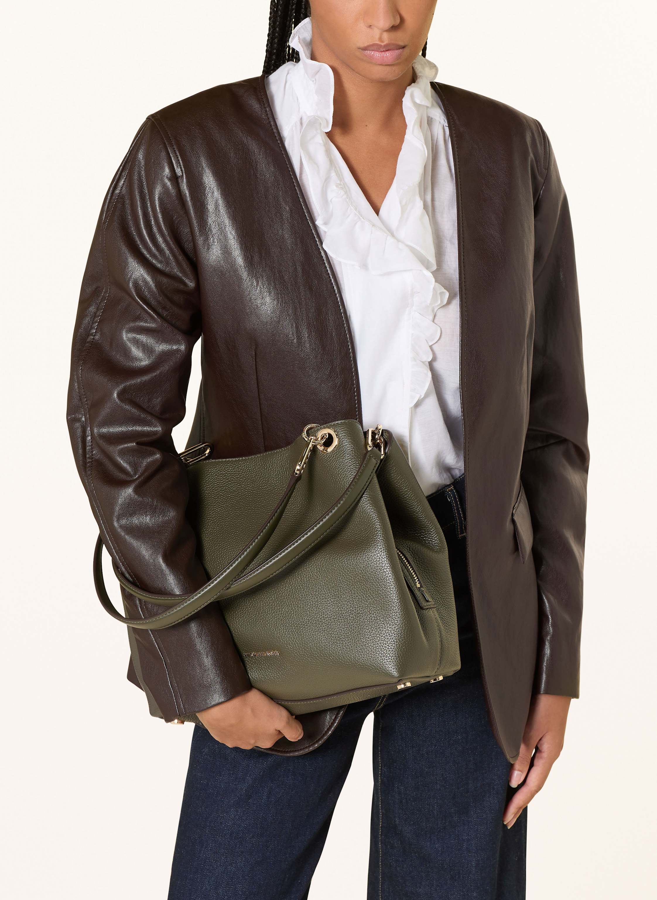Thumbnail - Michael Kors Shopper Kensington gruen