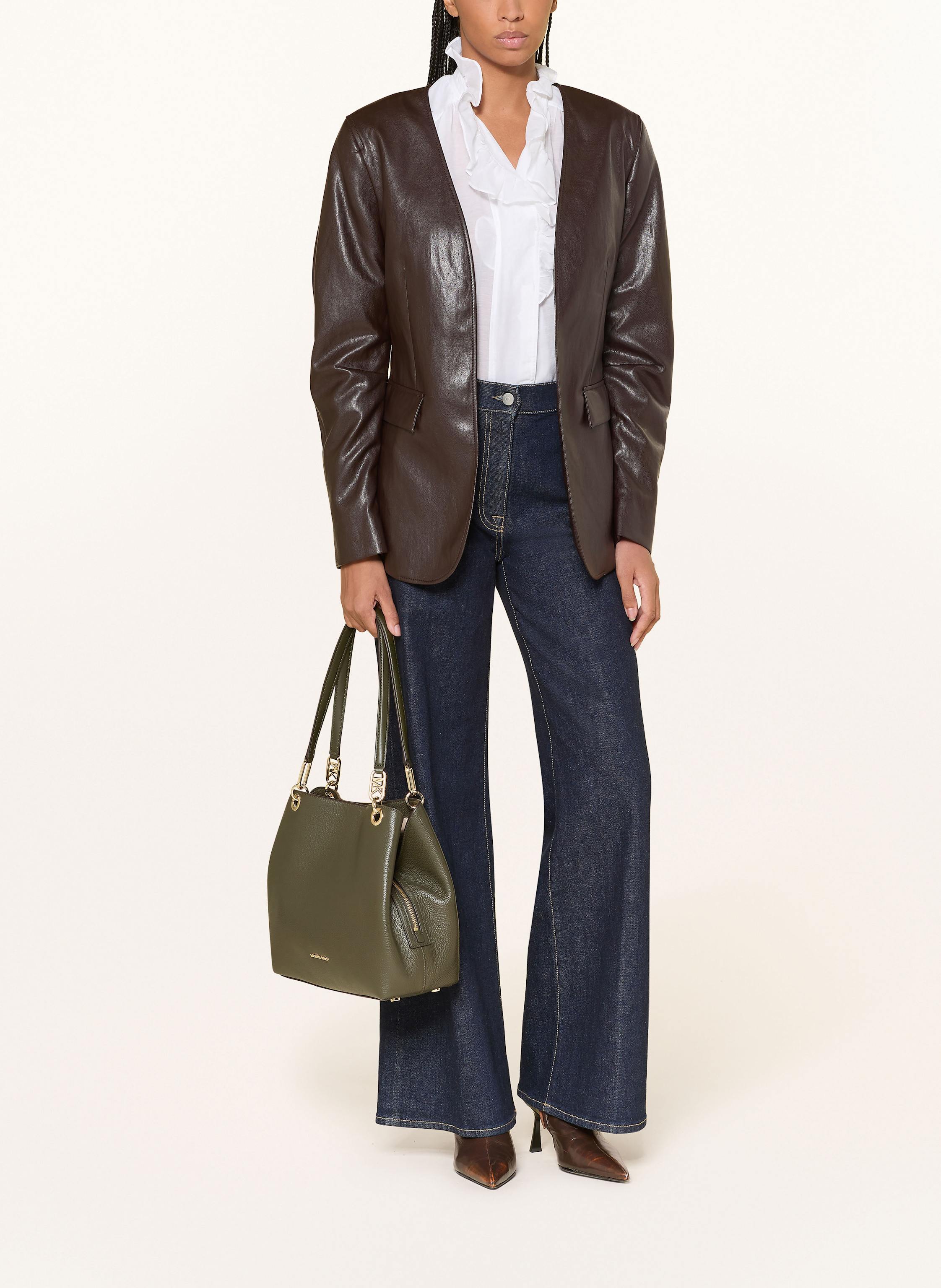 Thumbnail - Michael Kors Shopper Kensington gruen